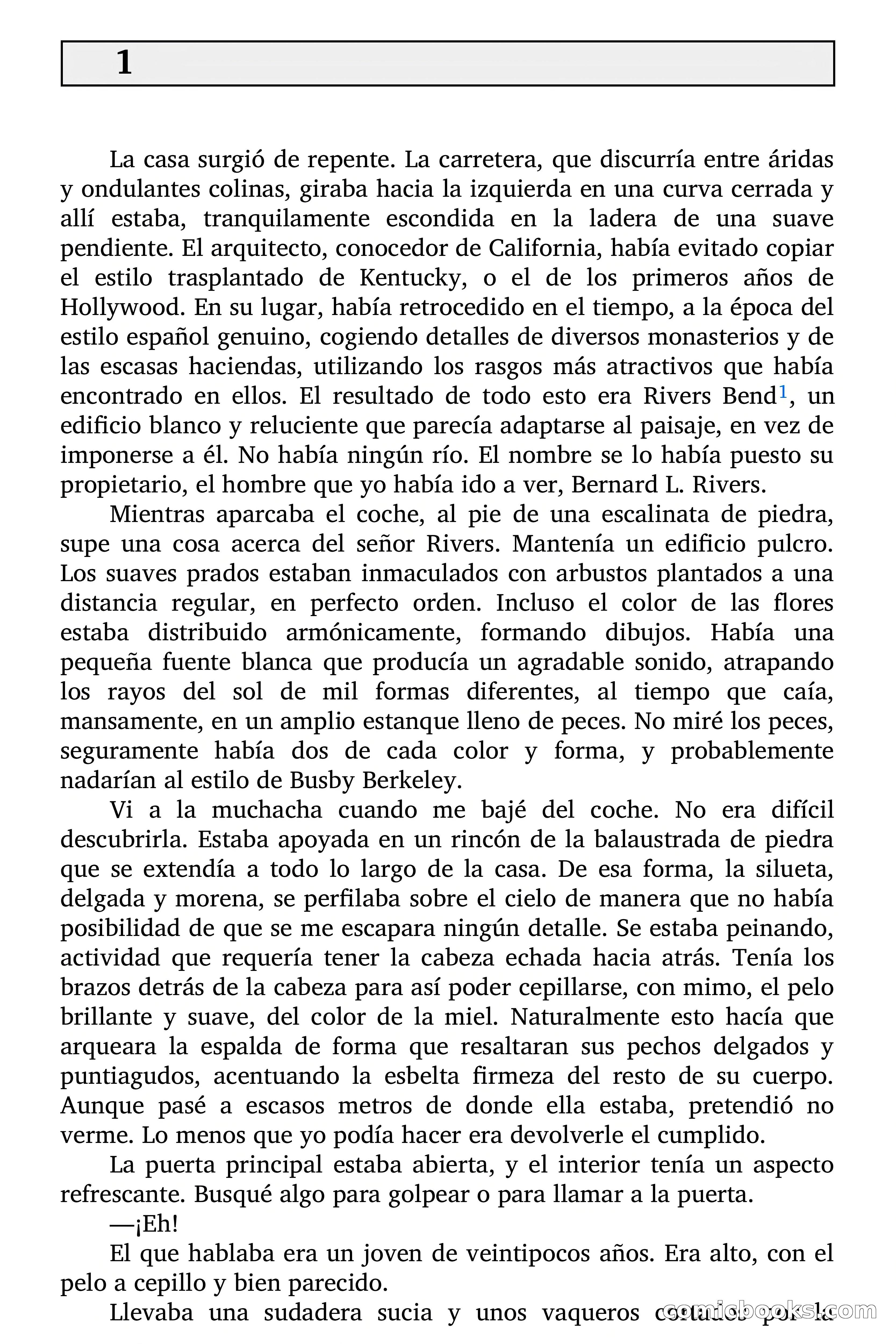 Círculo del Crimen: El Hermoso Marco de Oro — page 6 of 130