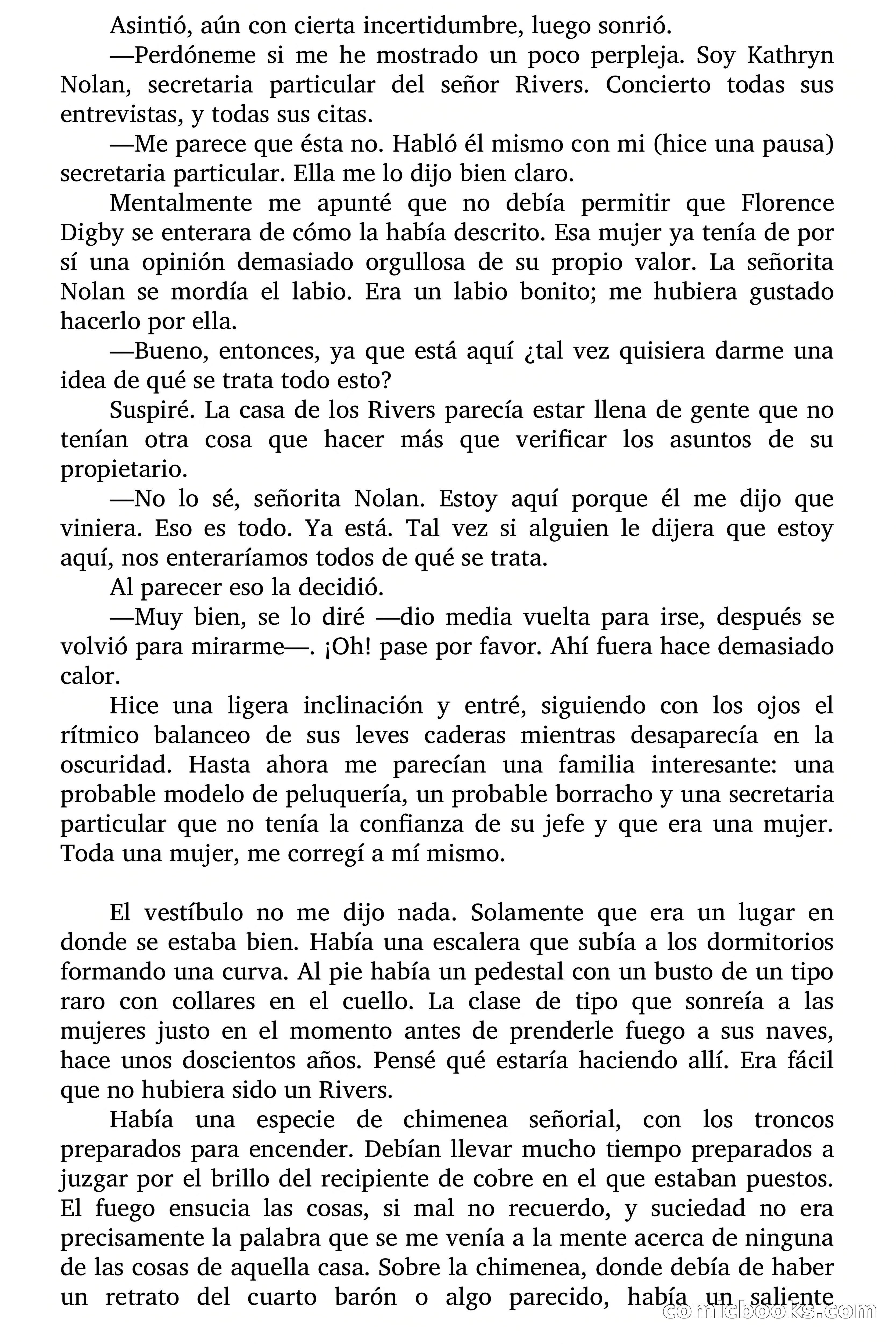 Círculo del Crimen: El Hermoso Marco de Oro — page 8 of 130