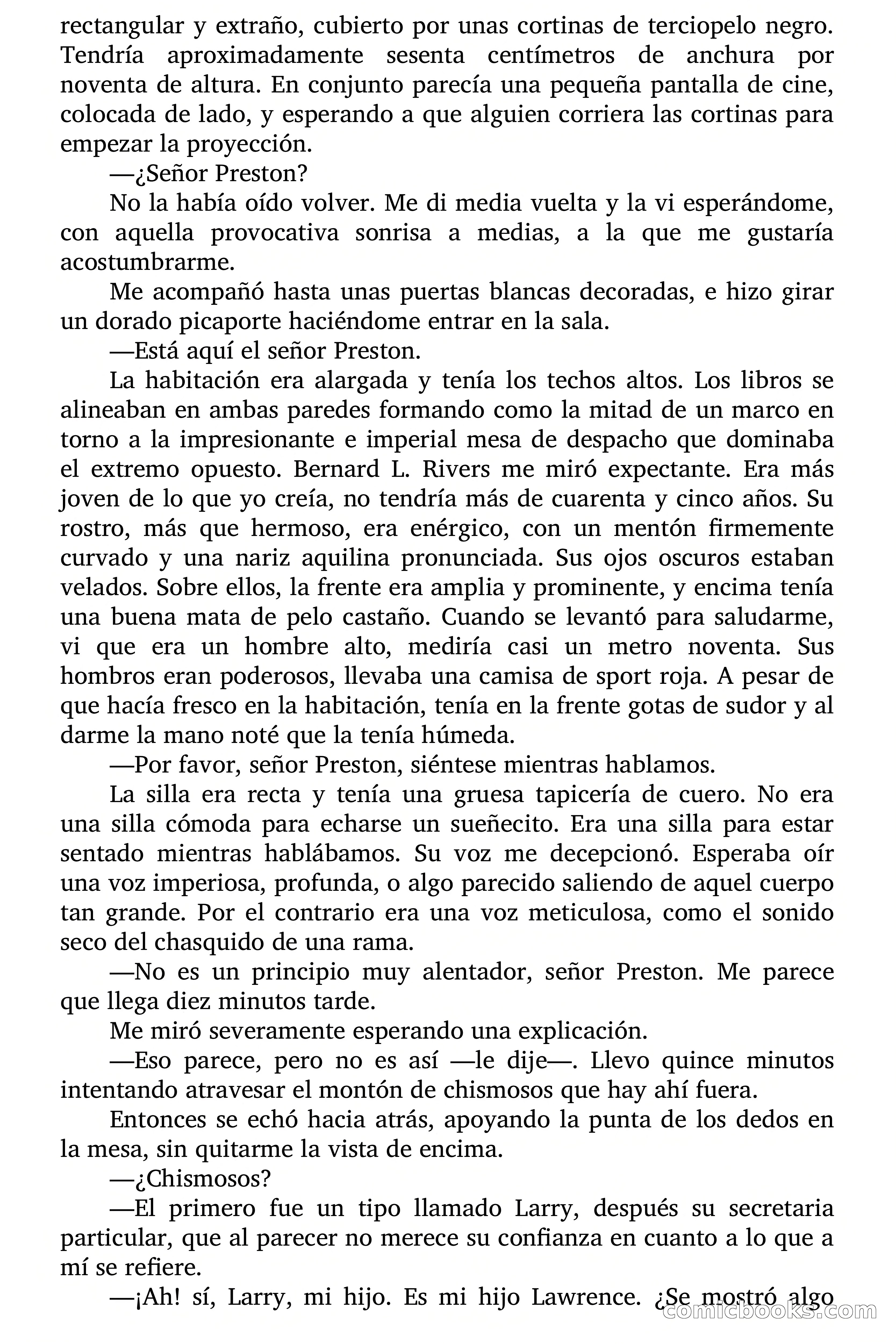 Círculo del Crimen: El Hermoso Marco de Oro — page 9 of 130
