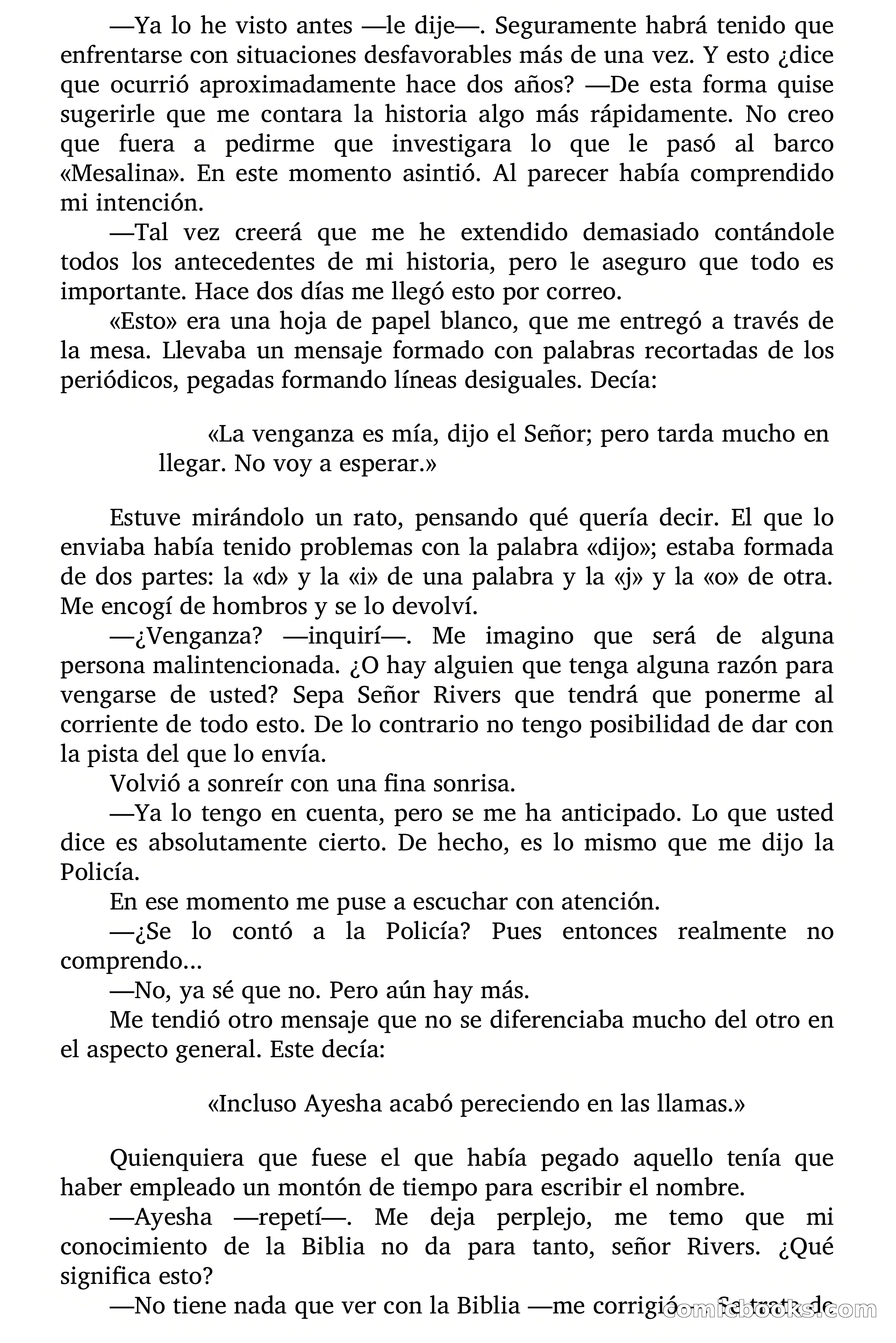 Círculo del Crimen: El Hermoso Marco de Oro — page 13 of 130