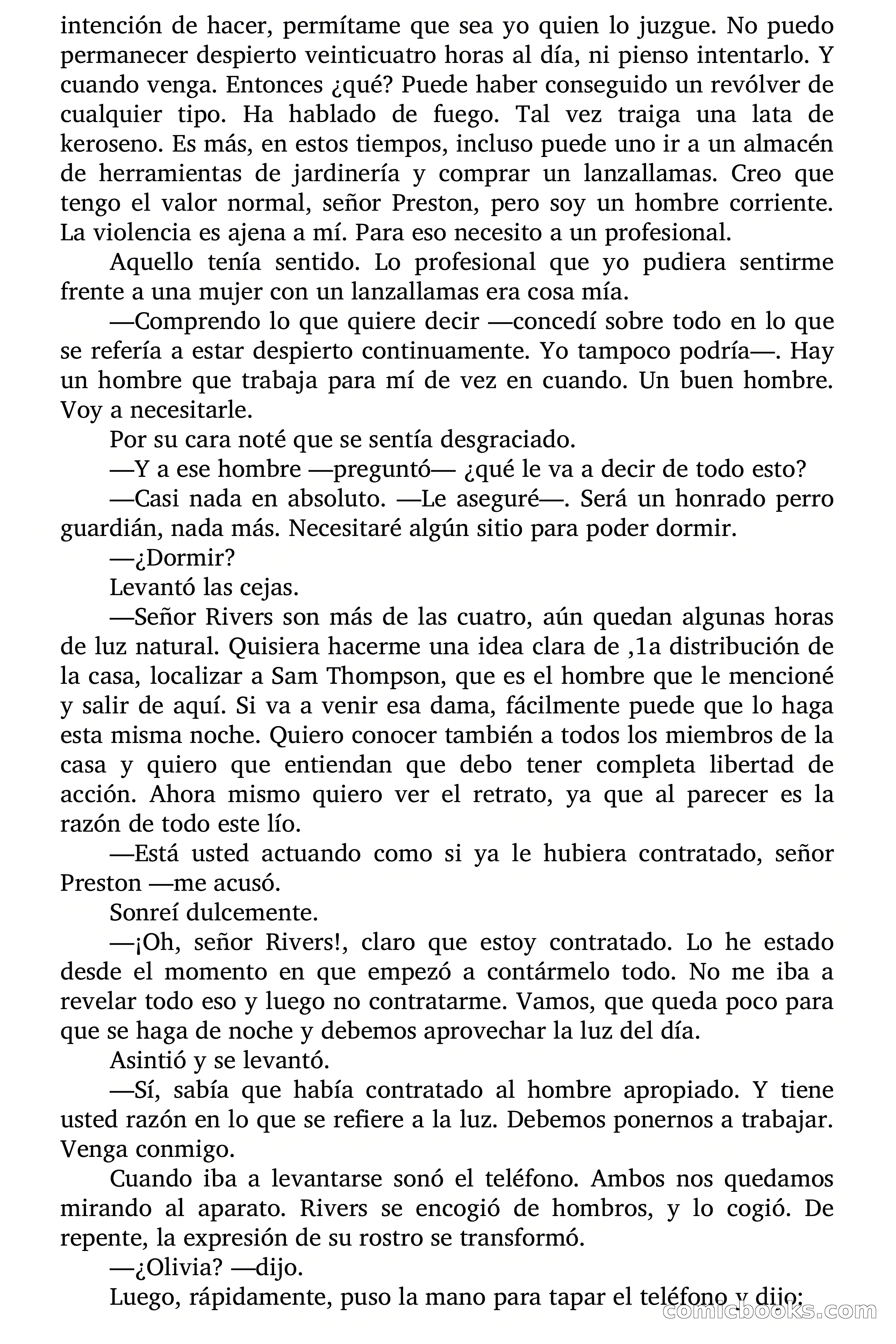 Círculo del Crimen: El Hermoso Marco de Oro — page 18 of 130