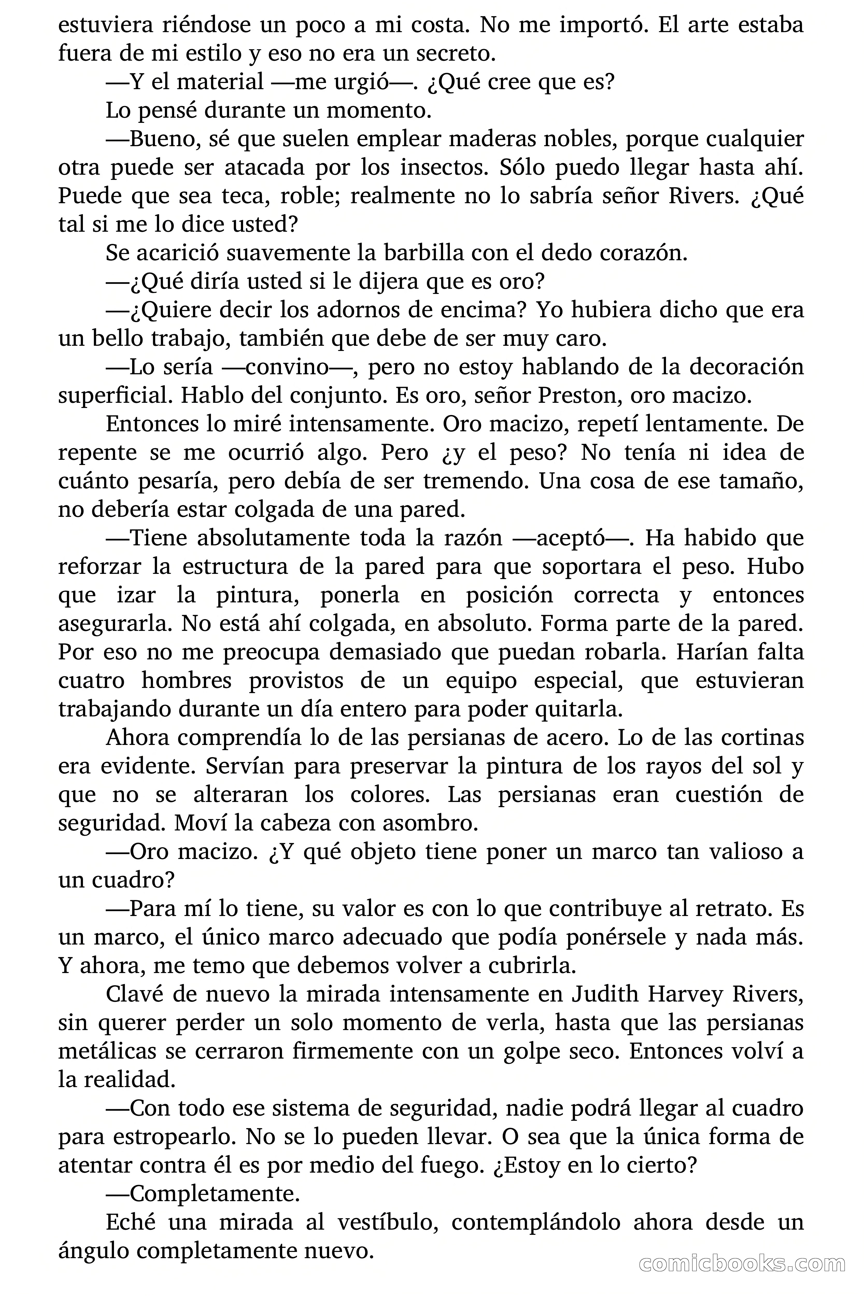 Círculo del Crimen: El Hermoso Marco de Oro — page 22 of 130