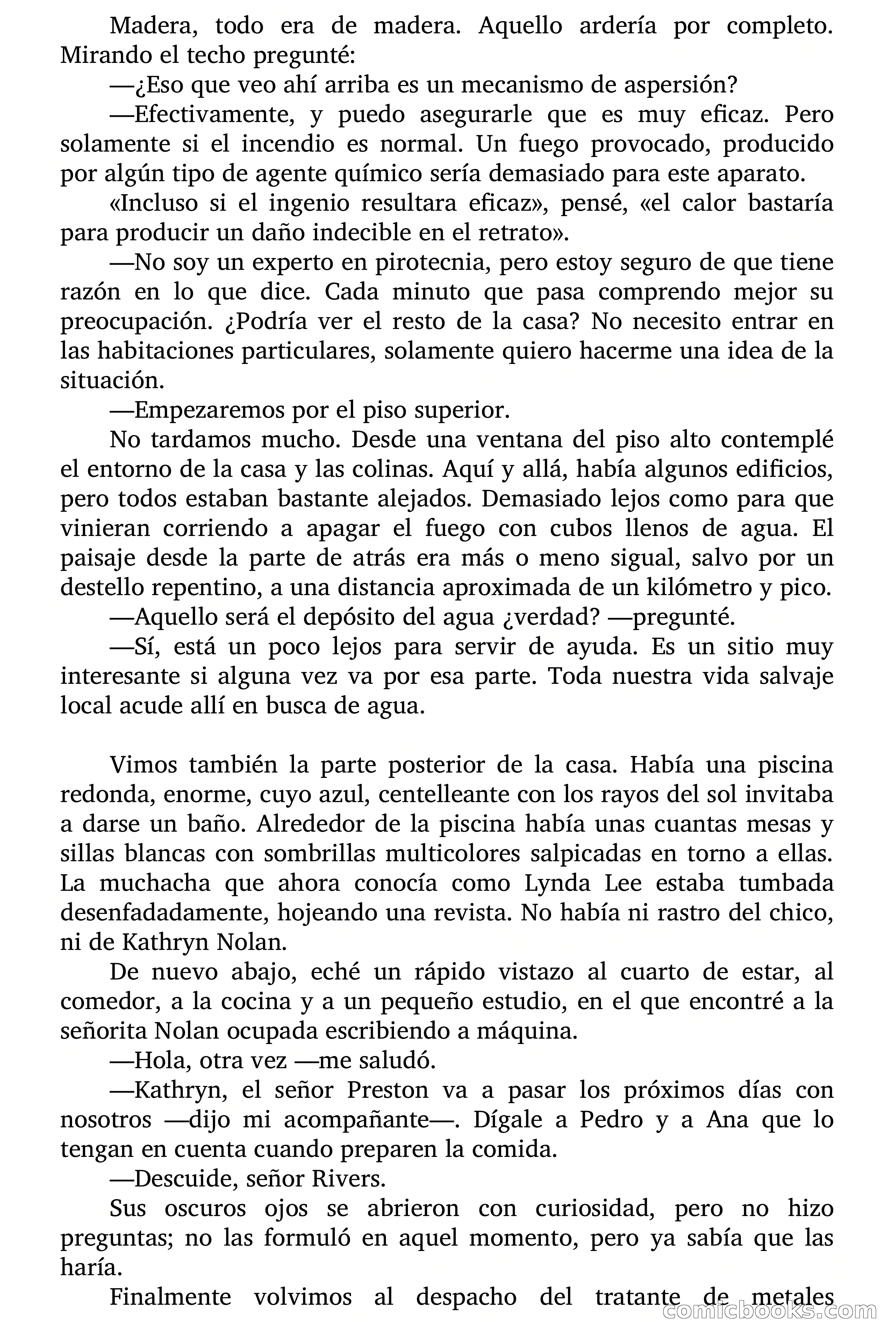 Círculo del Crimen: El Hermoso Marco de Oro — page 23 of 130