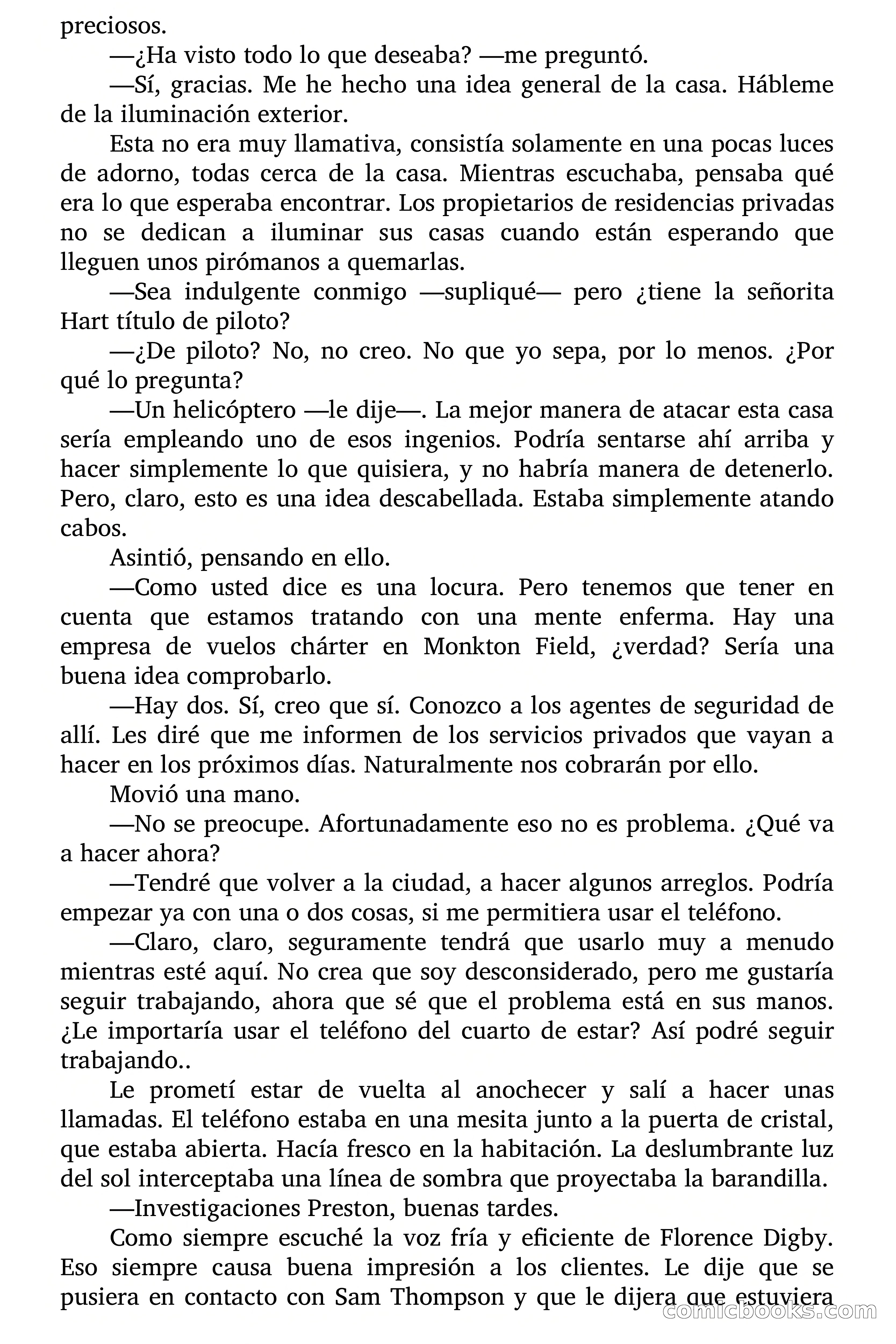Círculo del Crimen: El Hermoso Marco de Oro — page 24 of 130