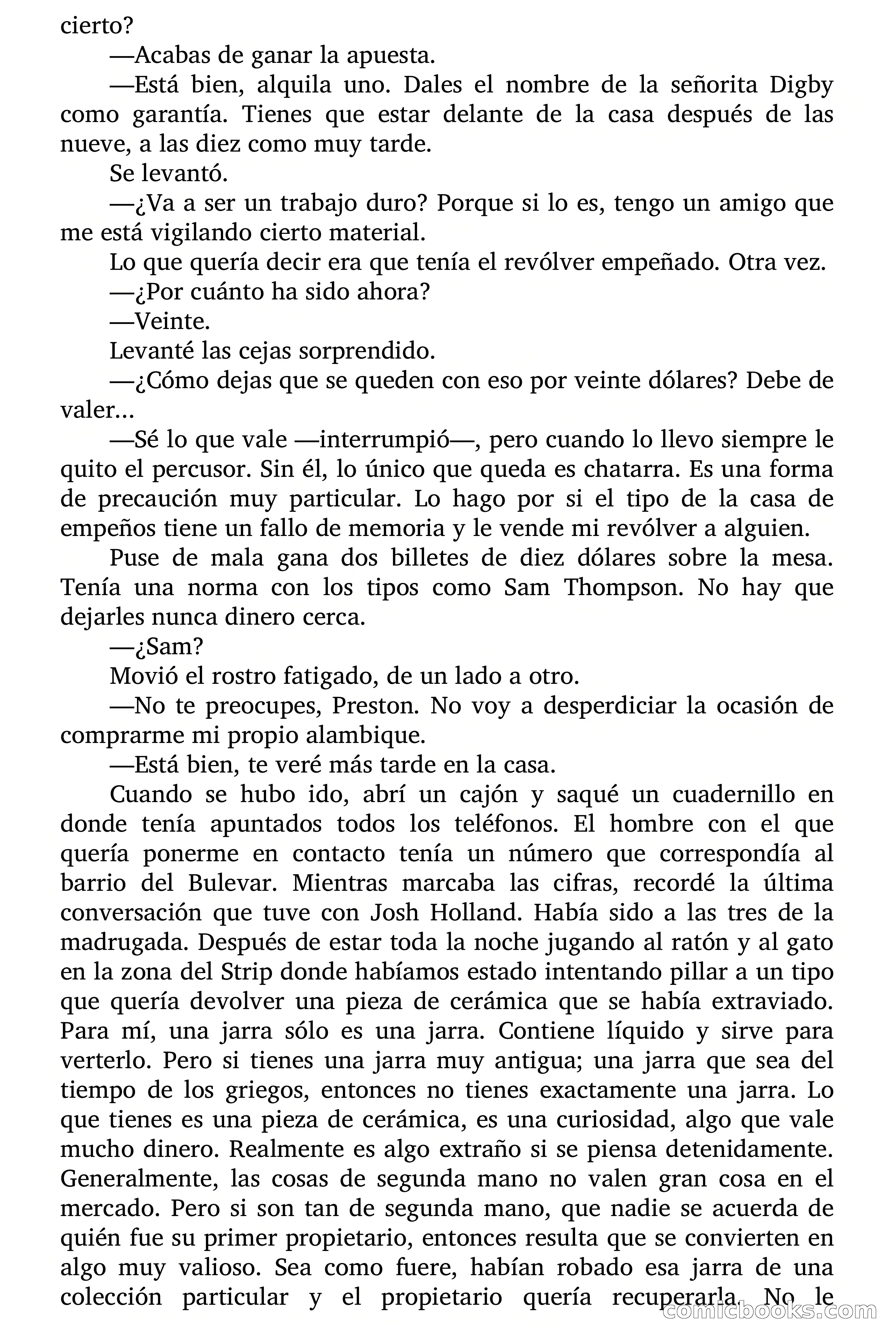 Círculo del Crimen: El Hermoso Marco de Oro — page 31 of 130