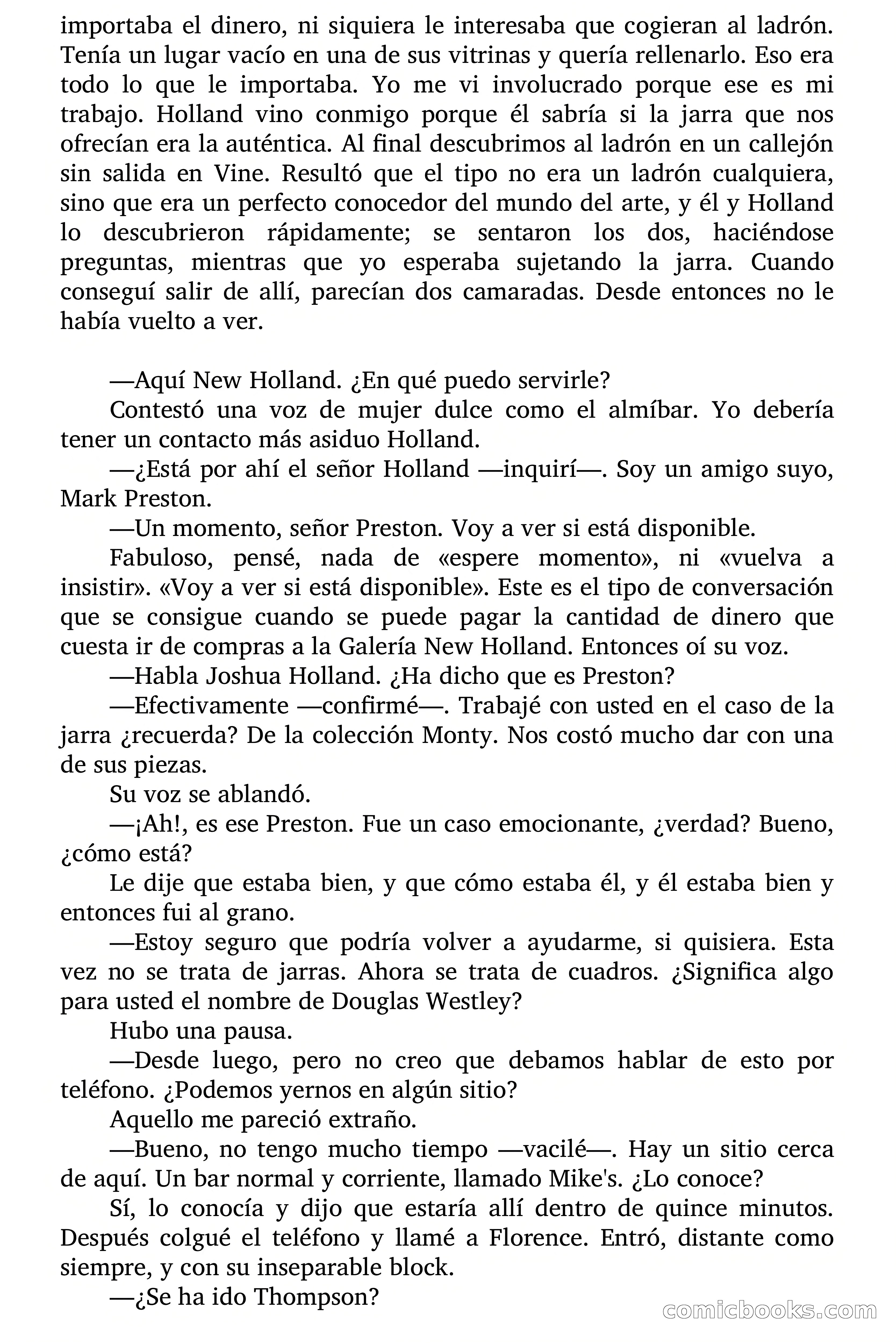 Círculo del Crimen: El Hermoso Marco de Oro — page 32 of 130
