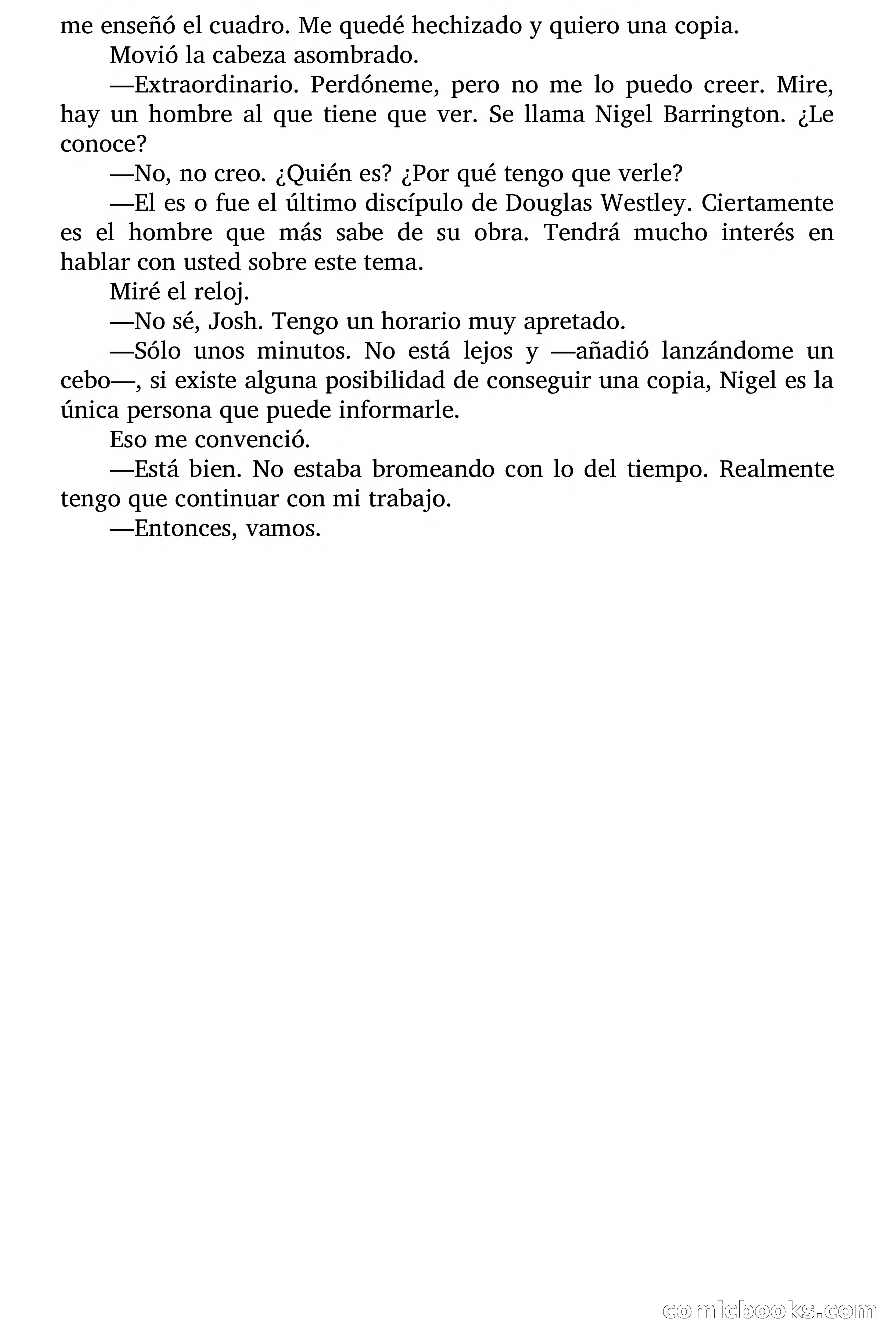 Círculo del Crimen: El Hermoso Marco de Oro — page 36 of 130