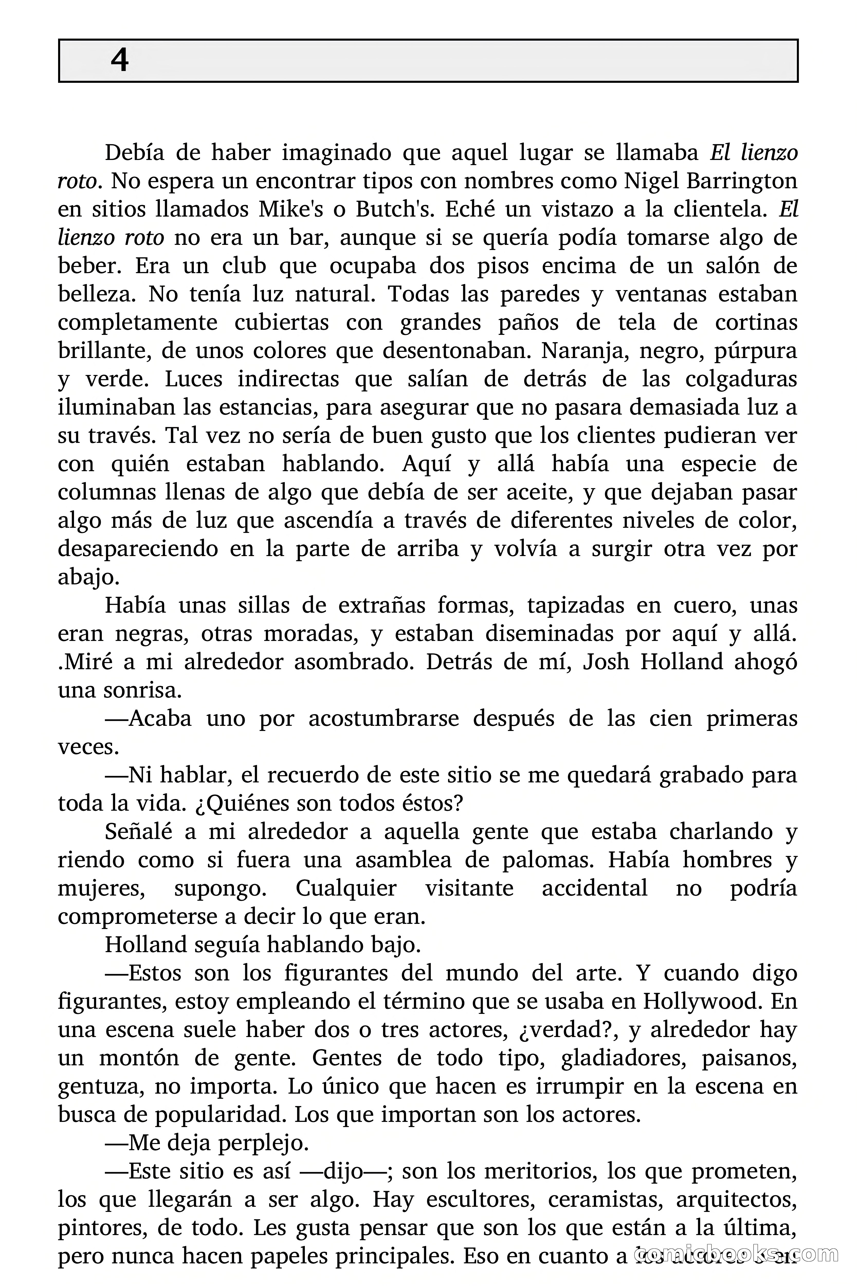 Círculo del Crimen: El Hermoso Marco de Oro — page 37 of 130