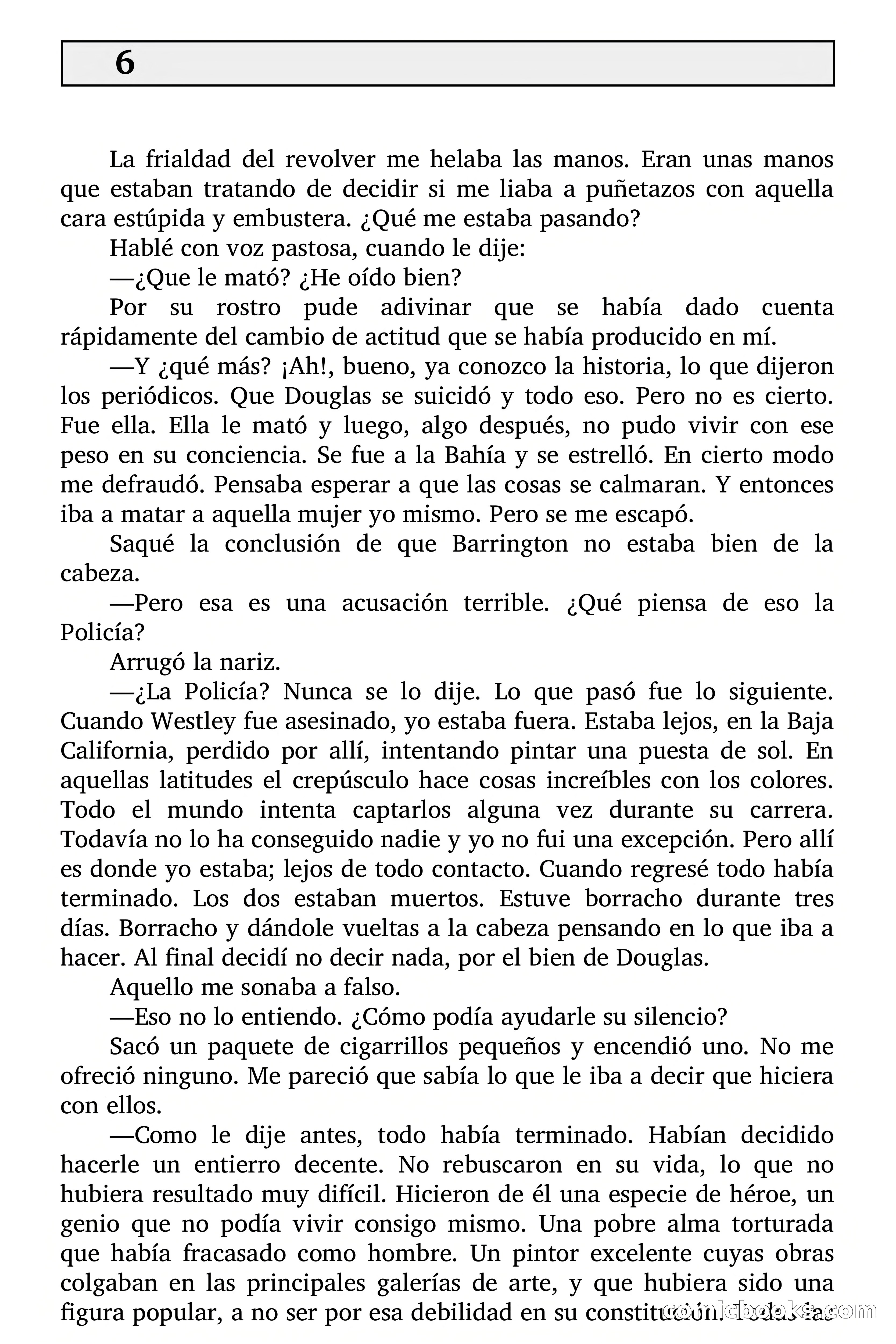 Círculo del Crimen: El Hermoso Marco de Oro — page 51 of 130