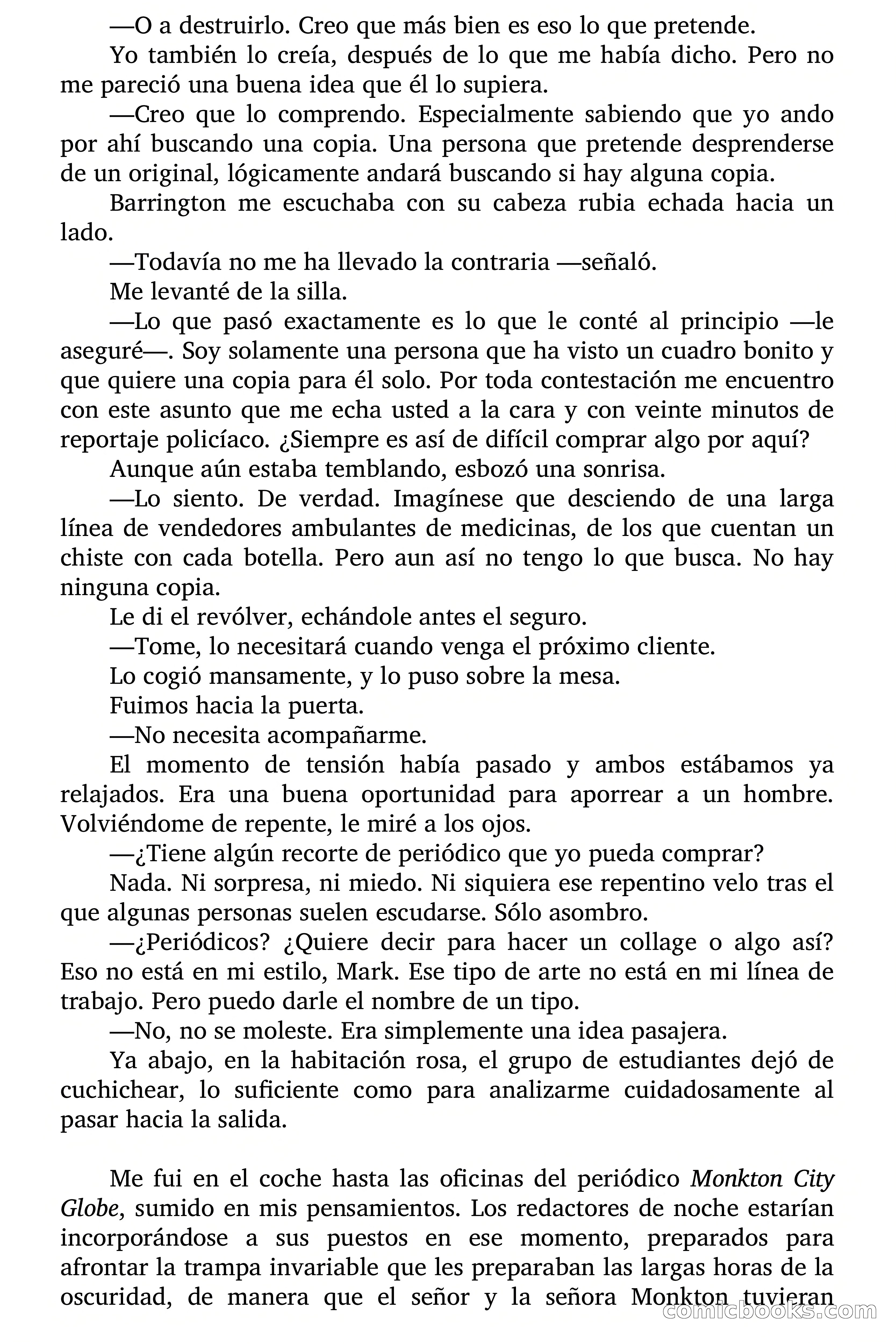 Círculo del Crimen: El Hermoso Marco de Oro — page 54 of 130