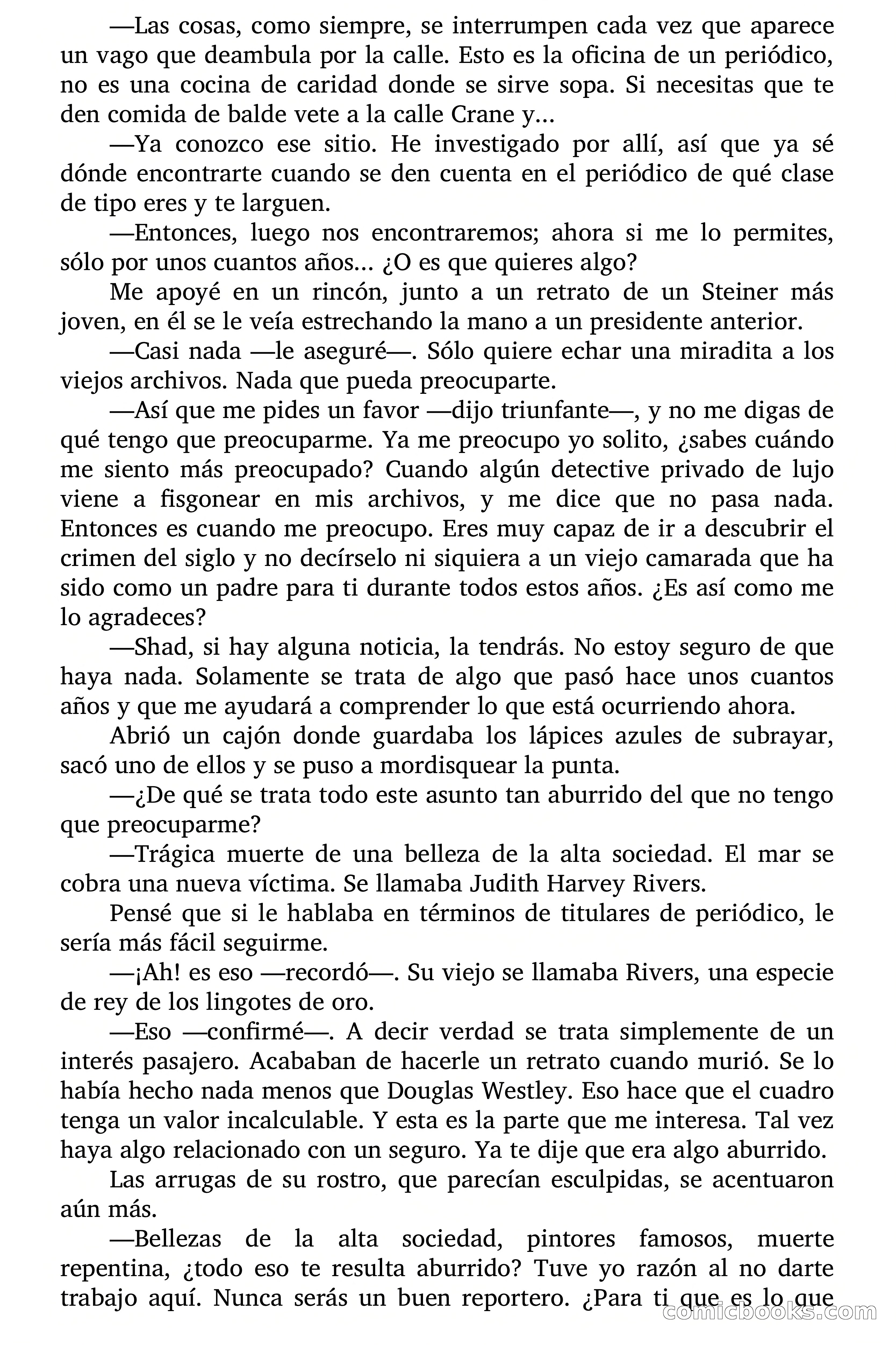 Círculo del Crimen: El Hermoso Marco de Oro — page 56 of 130