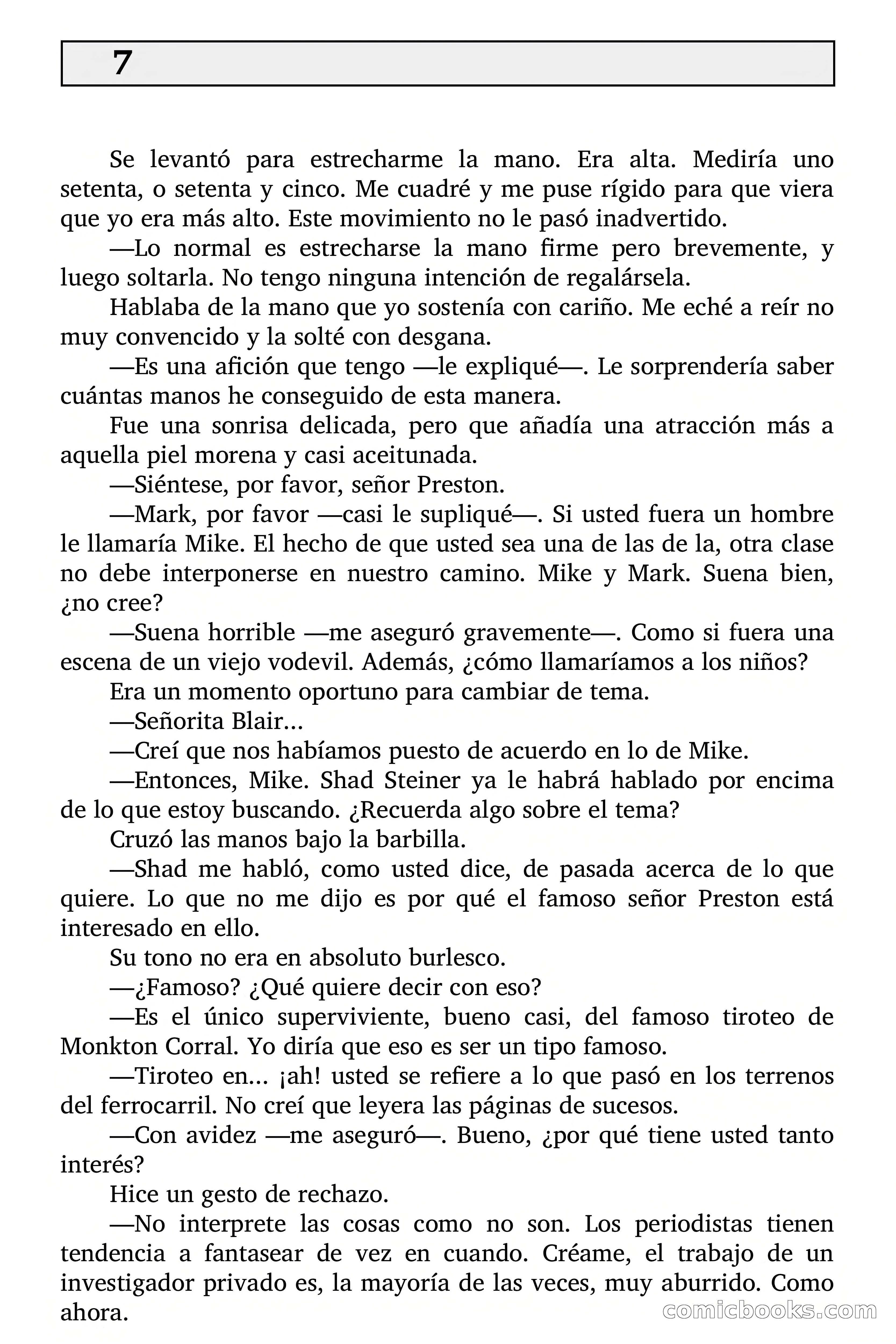 Círculo del Crimen: El Hermoso Marco de Oro — page 59 of 130