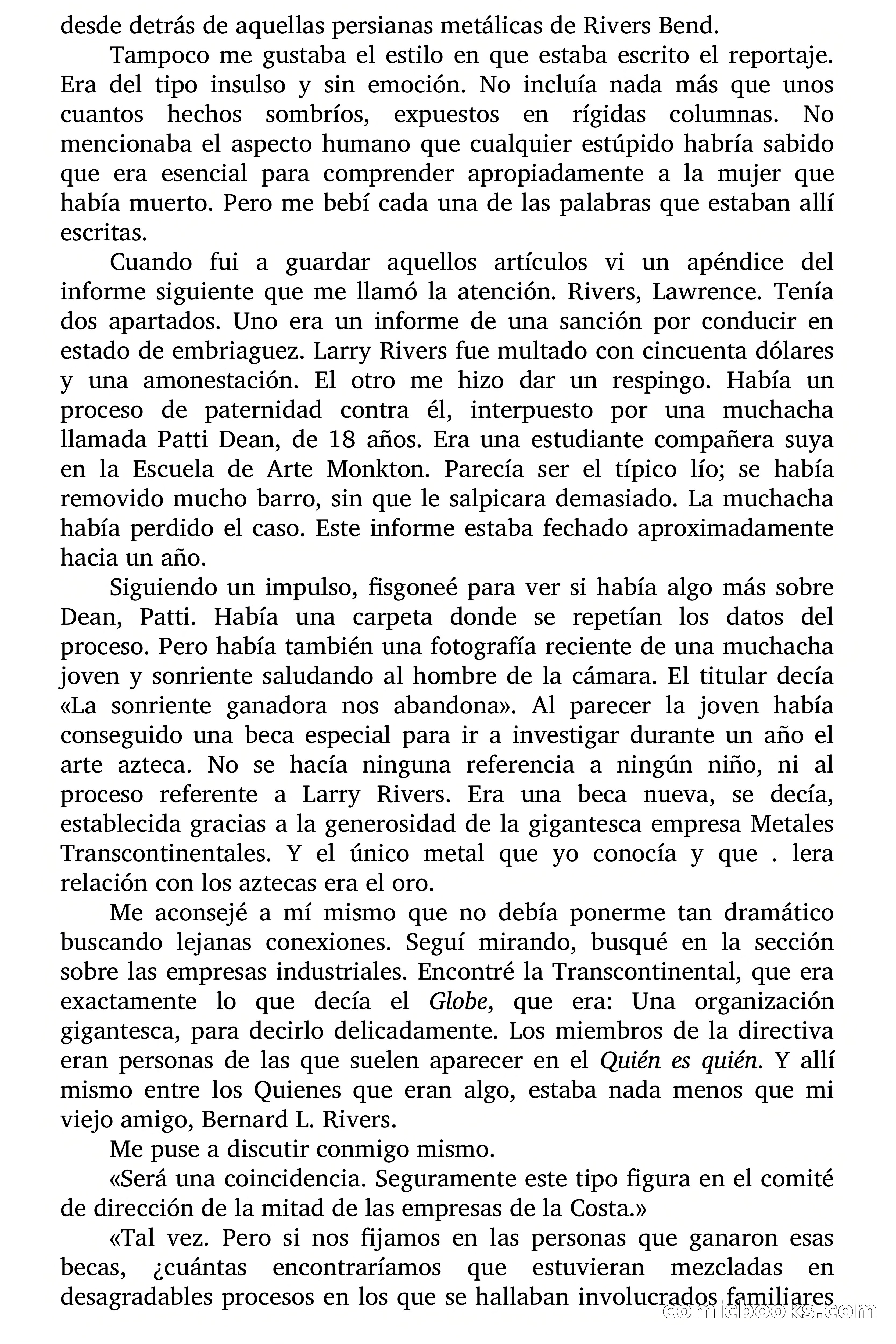 Círculo del Crimen: El Hermoso Marco de Oro — page 63 of 130