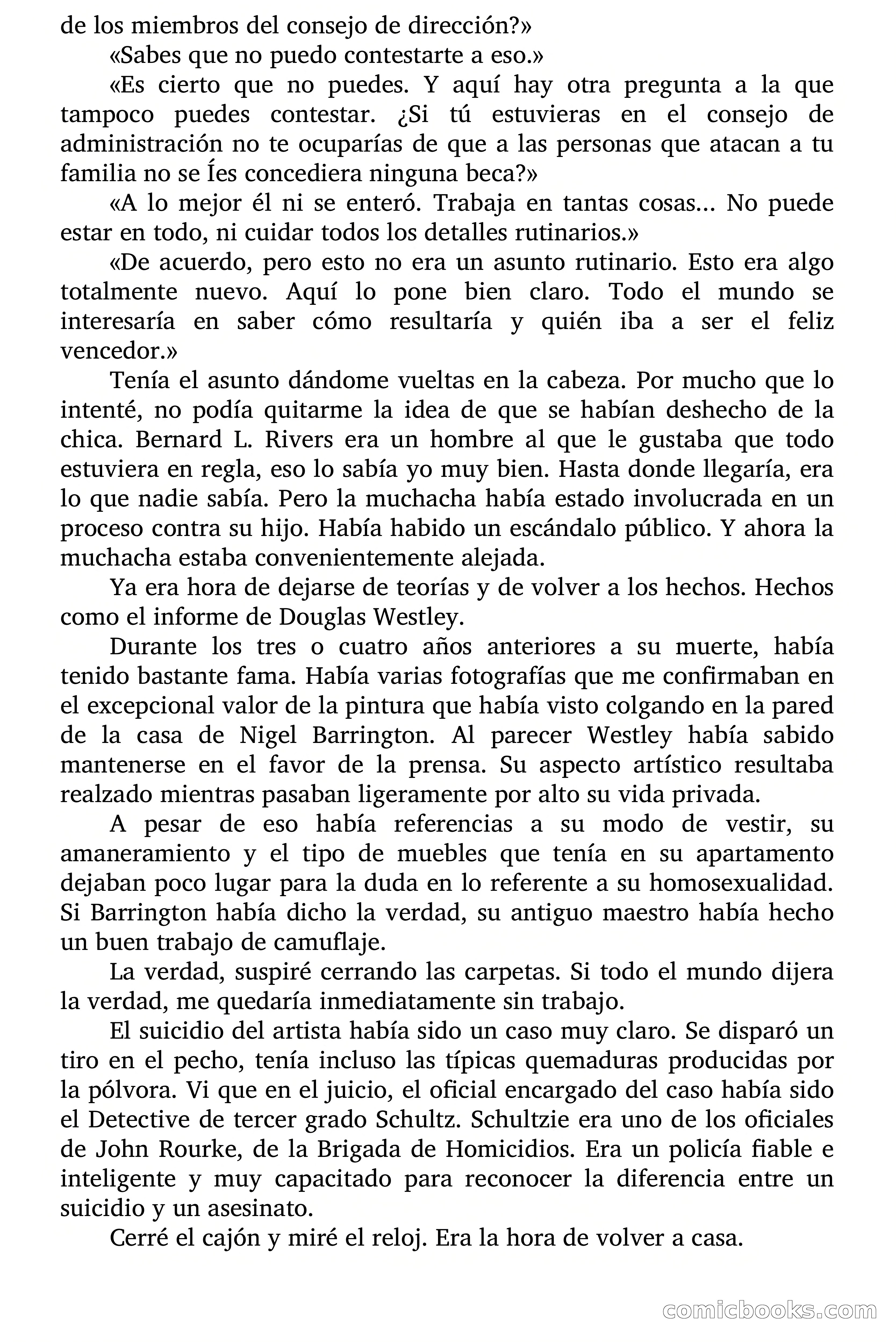 Círculo del Crimen: El Hermoso Marco de Oro — page 64 of 130