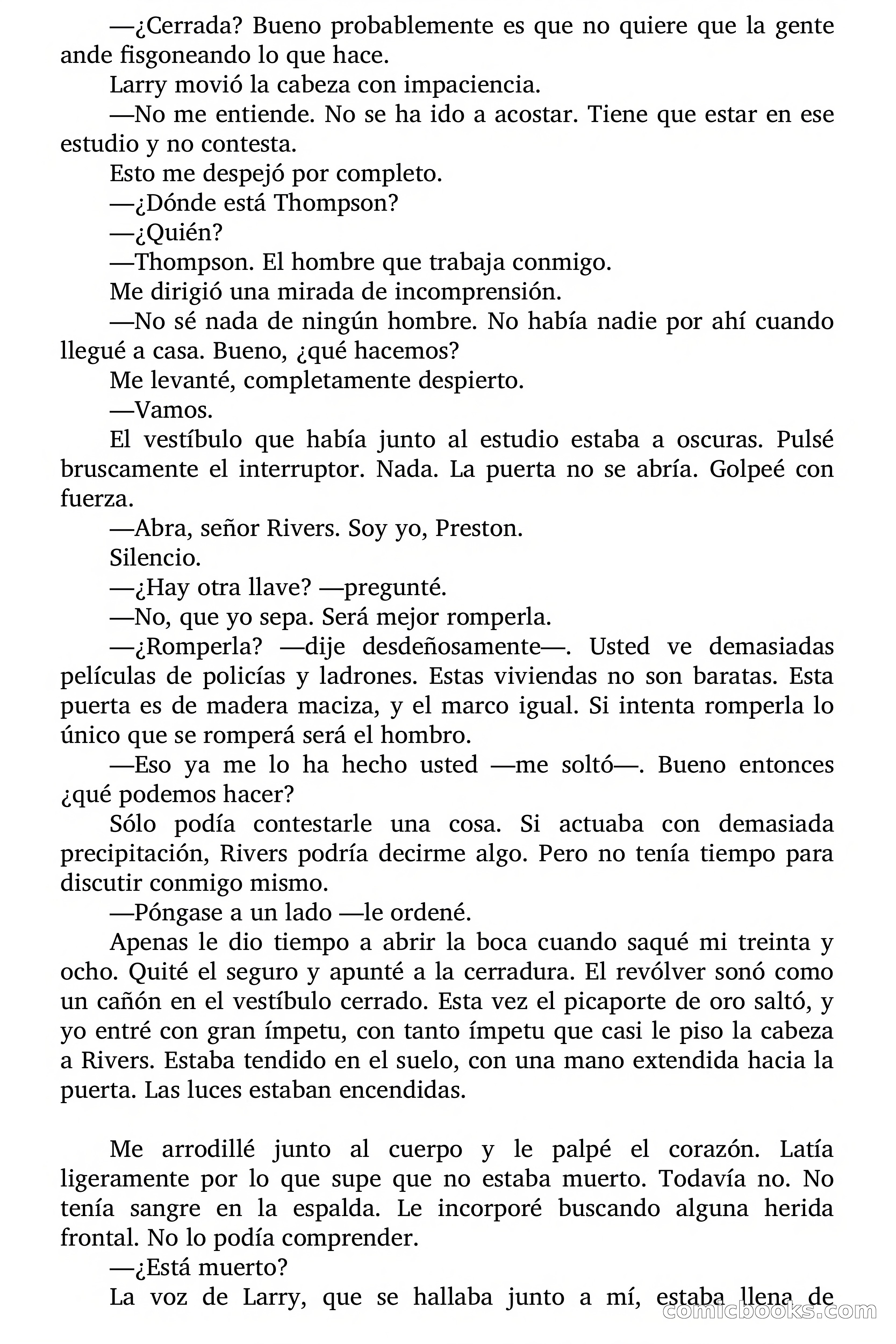 Círculo del Crimen: El Hermoso Marco de Oro — page 72 of 130