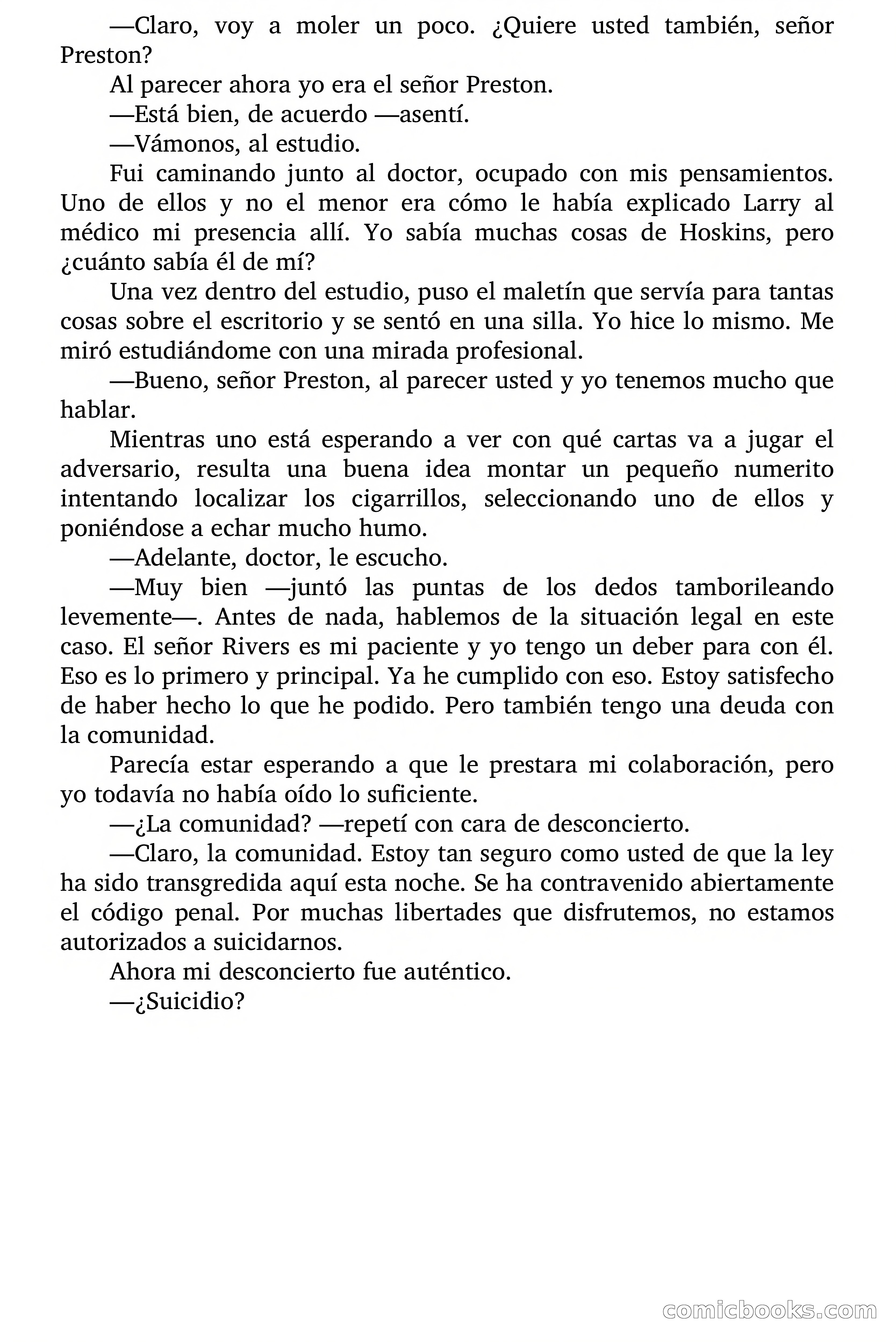 Círculo del Crimen: El Hermoso Marco de Oro — page 77 of 130