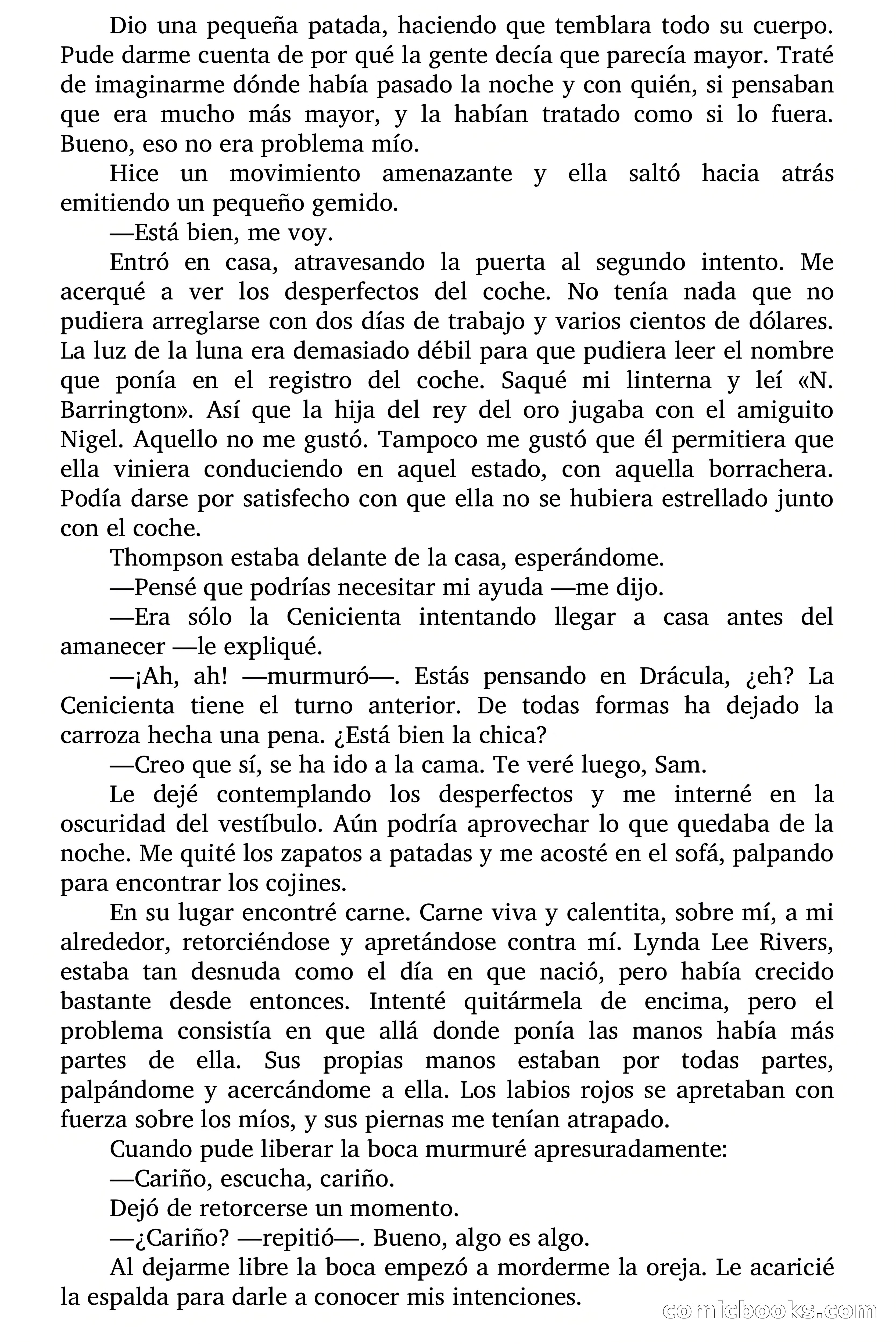 Círculo del Crimen: El Hermoso Marco de Oro — page 84 of 130