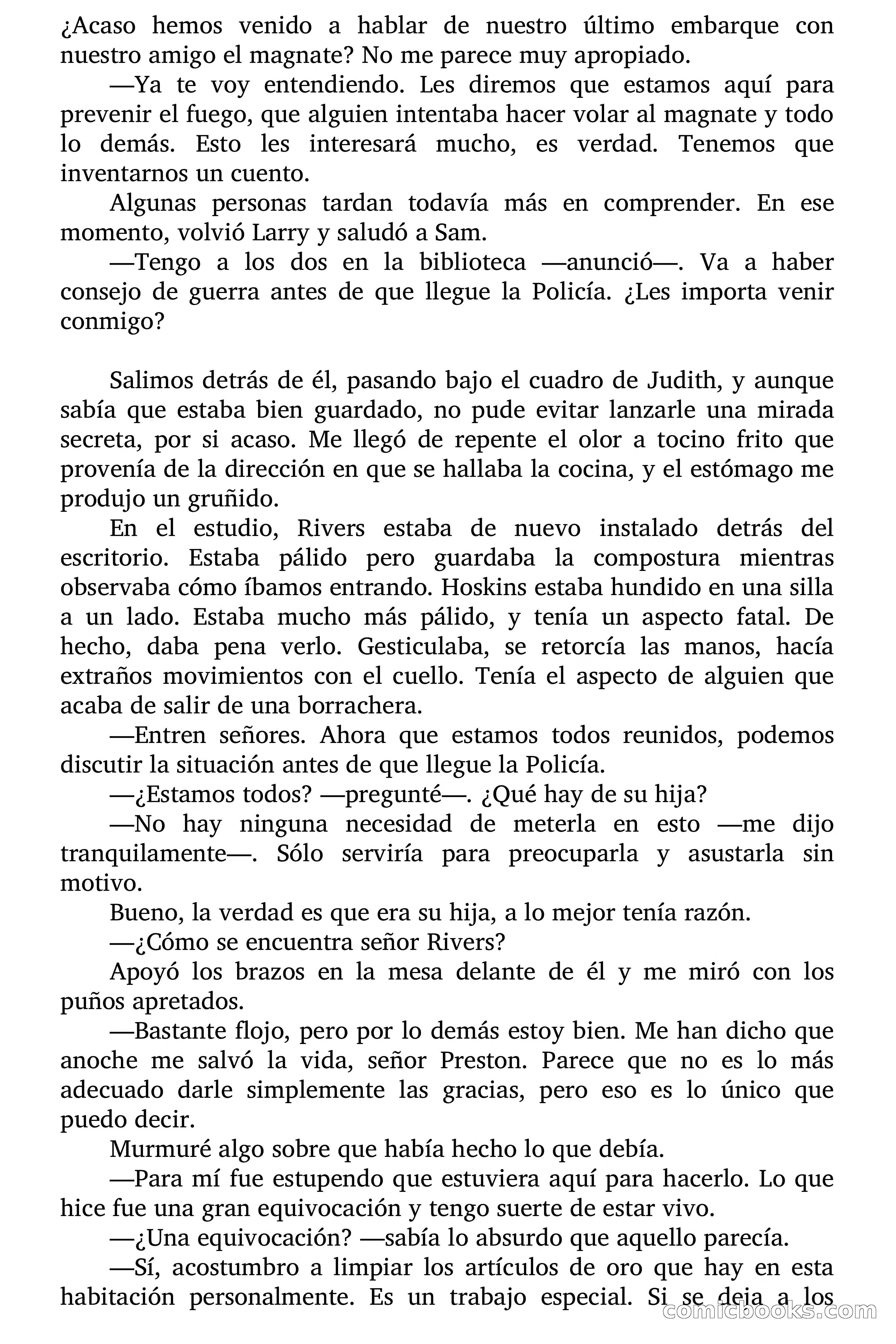 Círculo del Crimen: El Hermoso Marco de Oro — page 94 of 130