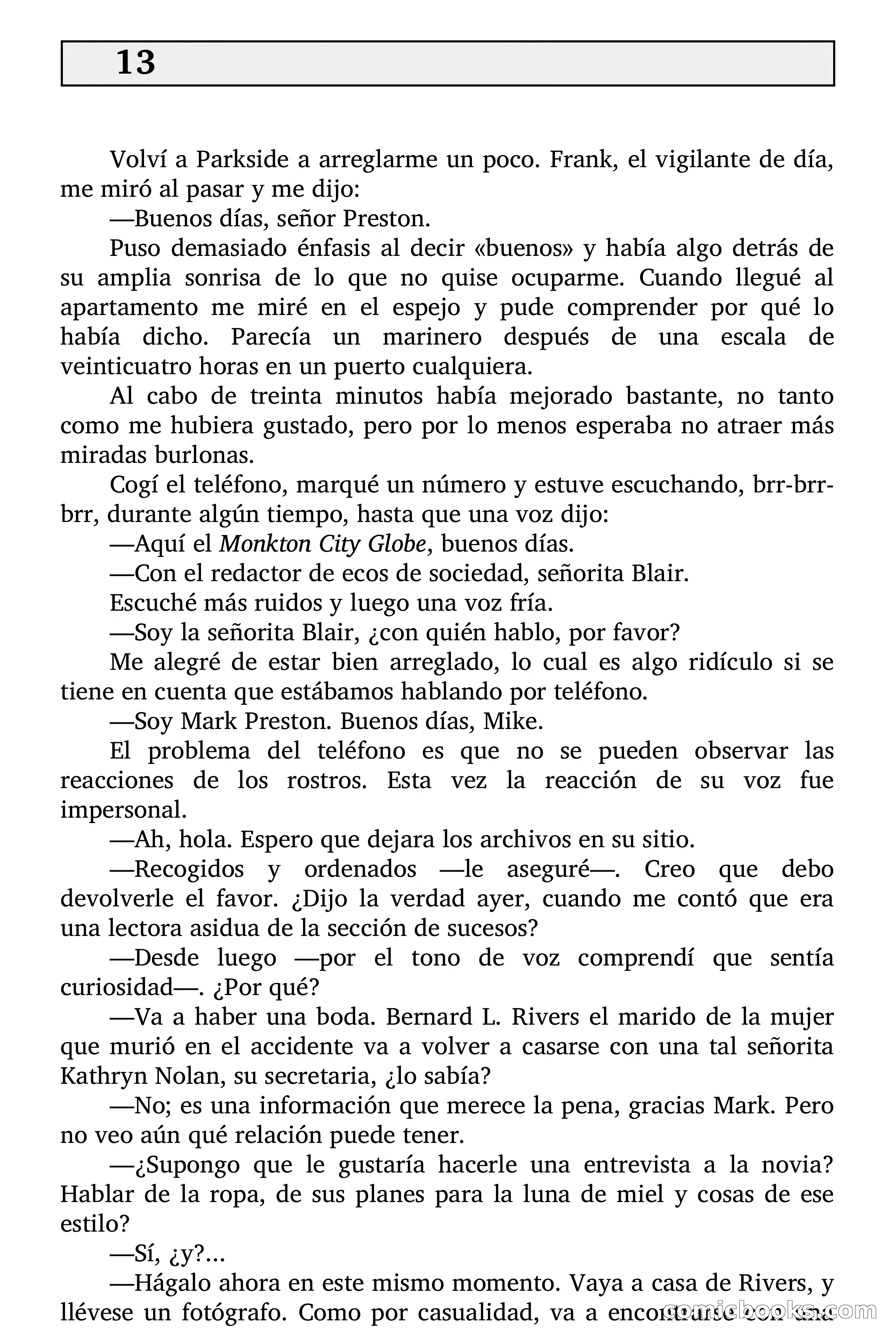 Círculo del Crimen: El Hermoso Marco de Oro — page 101 of 130