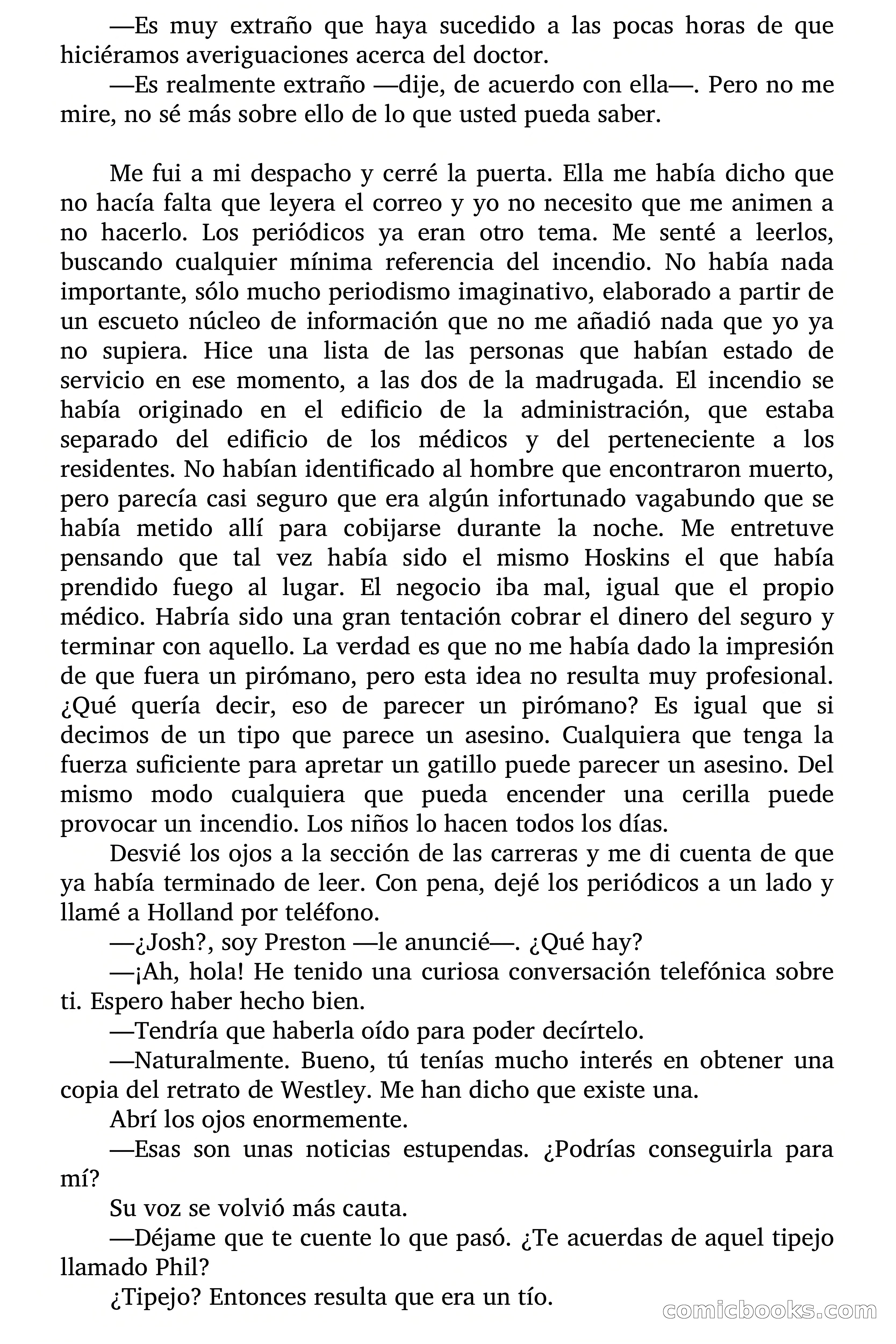 Círculo del Crimen: El Hermoso Marco de Oro — page 103 of 130