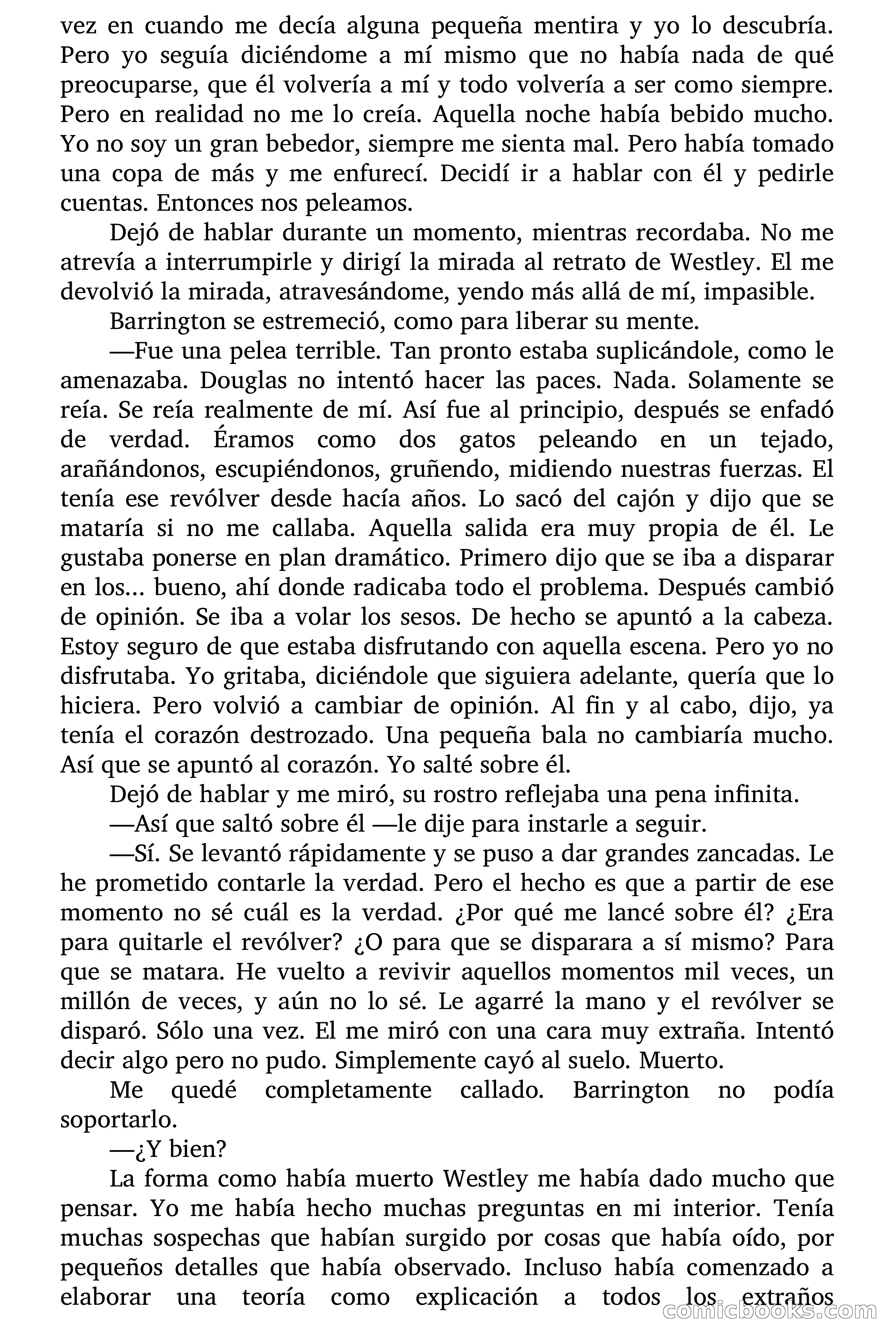Círculo del Crimen: El Hermoso Marco de Oro — page 110 of 130