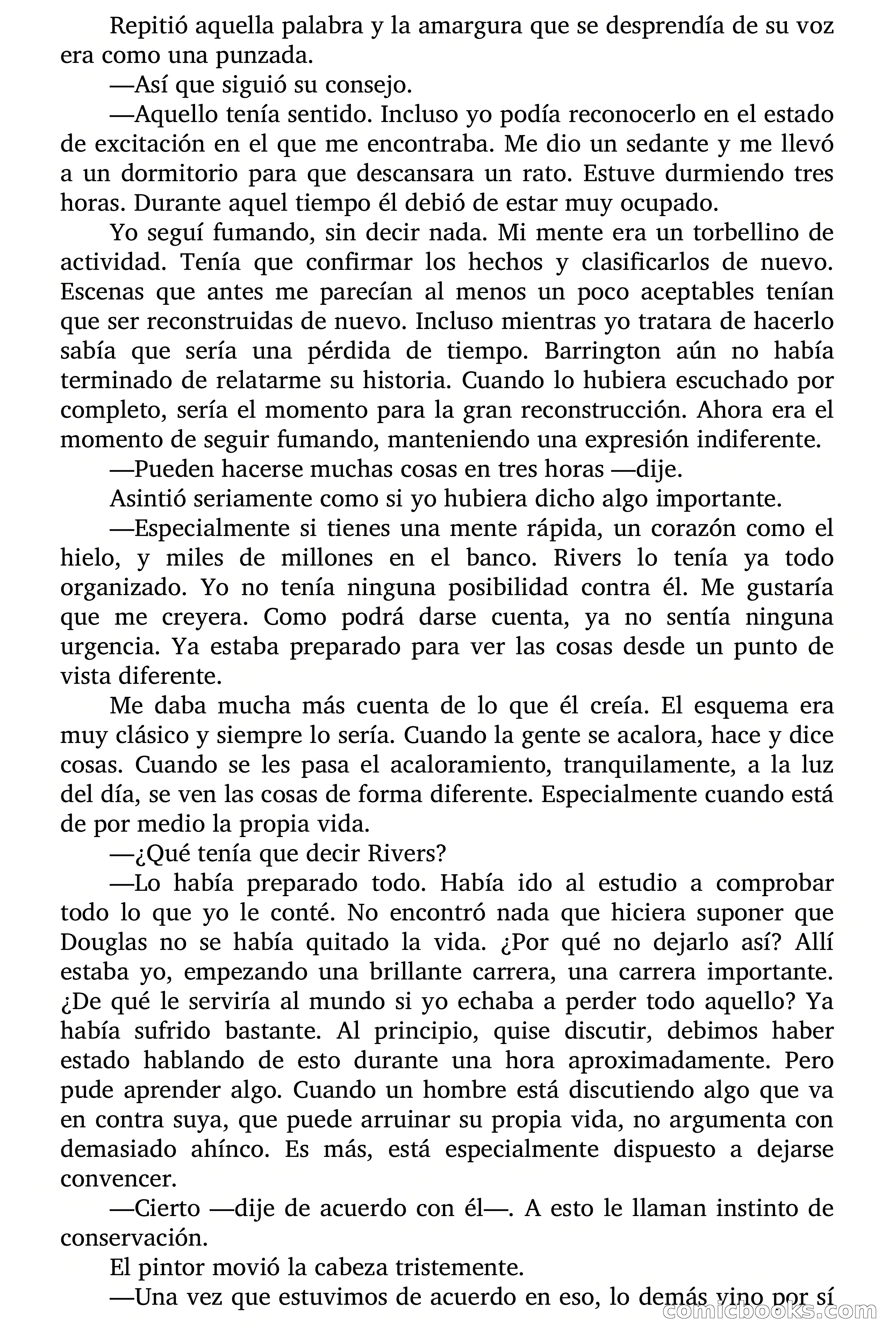 Círculo del Crimen: El Hermoso Marco de Oro — page 113 of 130