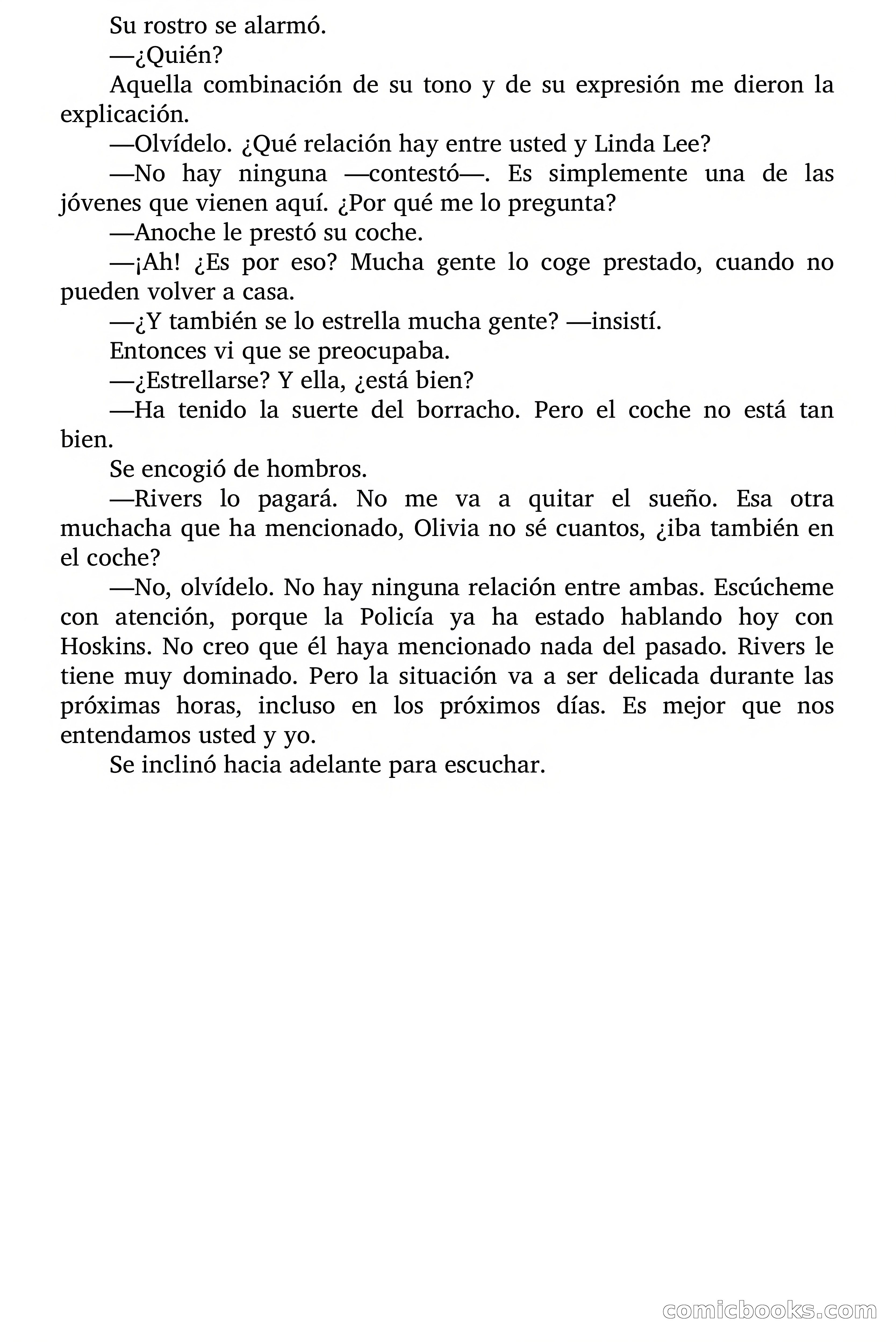 Círculo del Crimen: El Hermoso Marco de Oro — page 116 of 130
