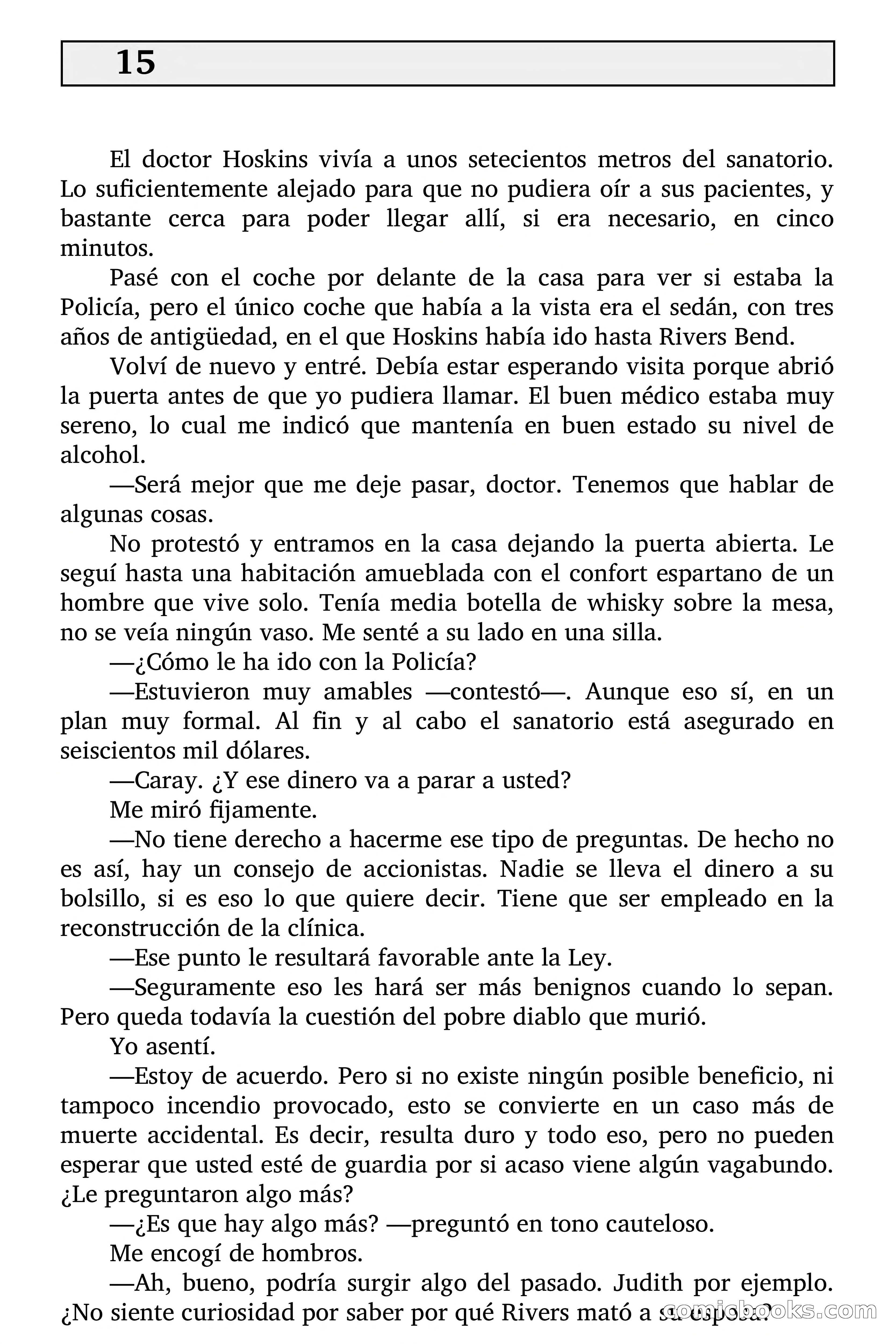 Círculo del Crimen: El Hermoso Marco de Oro — page 117 of 130