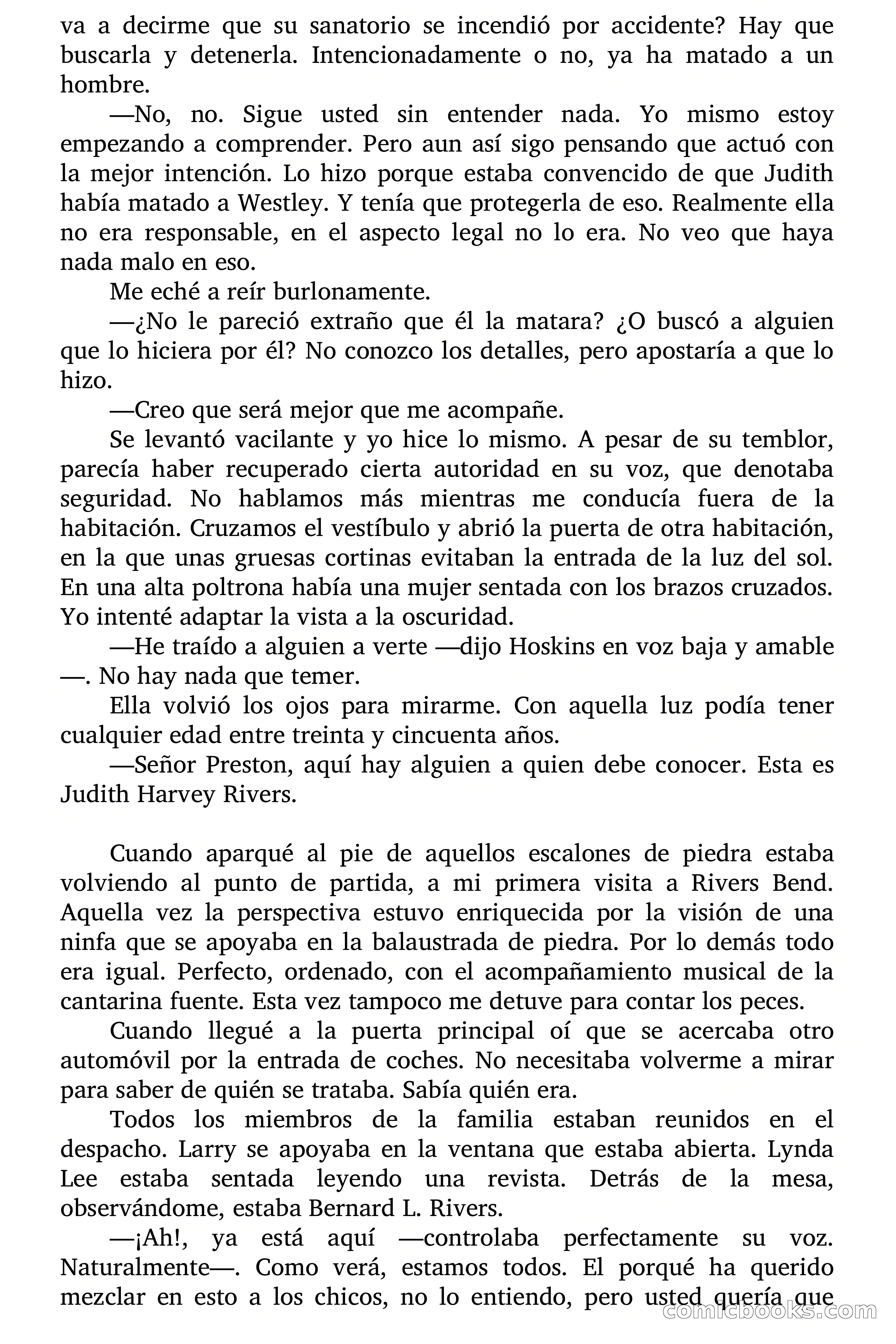 Círculo del Crimen: El Hermoso Marco de Oro — page 120 of 130