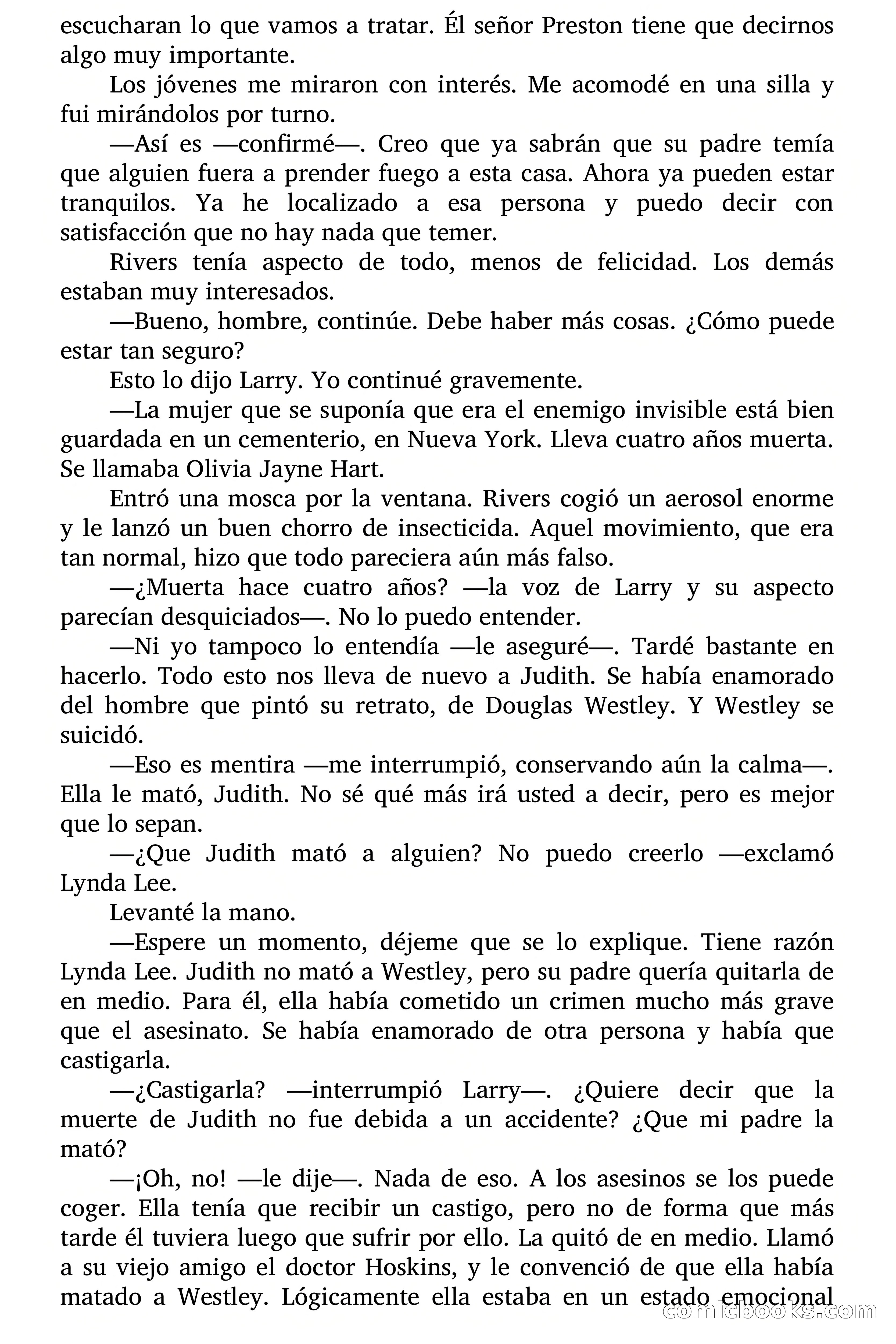 Círculo del Crimen: El Hermoso Marco de Oro — page 121 of 130