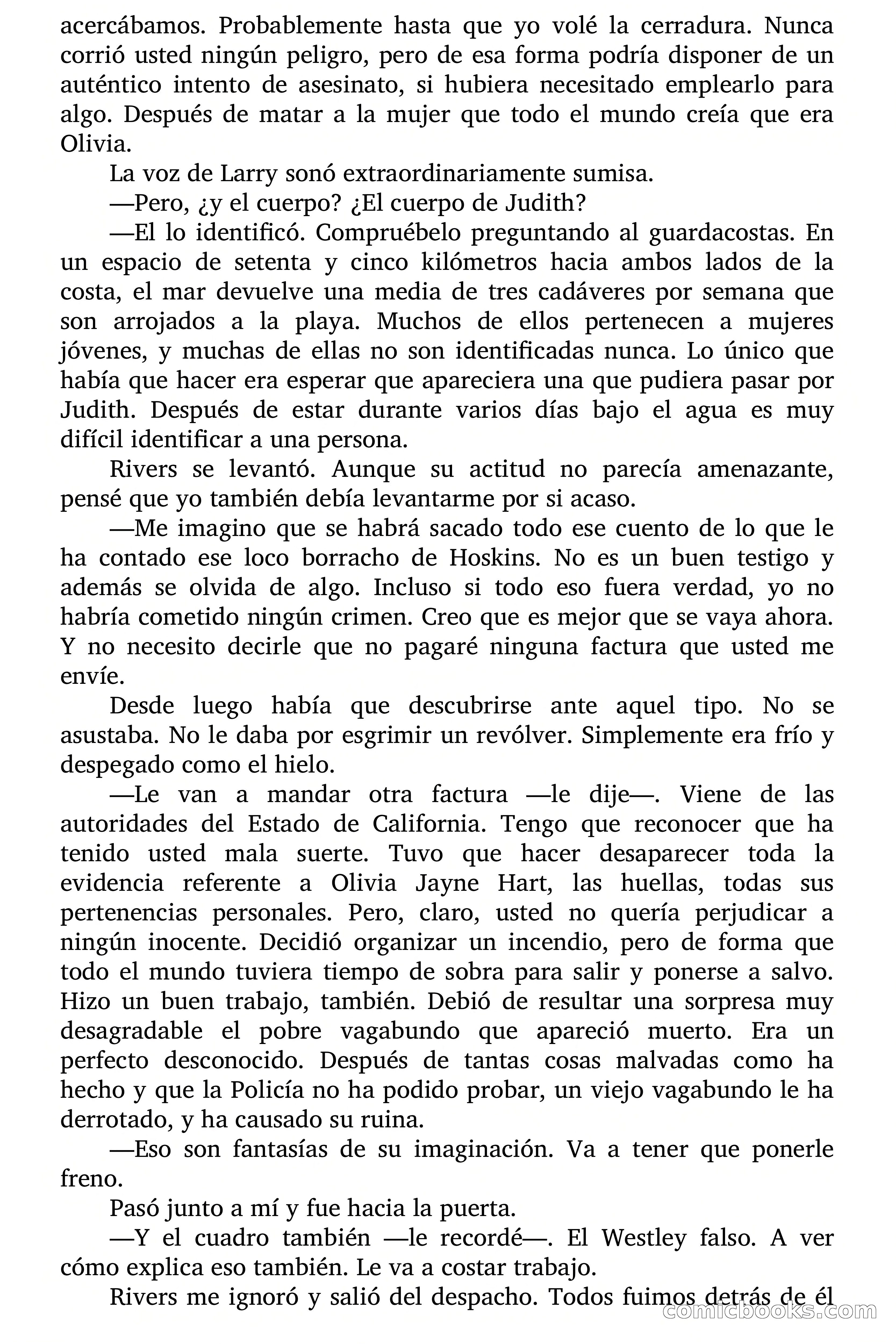 Círculo del Crimen: El Hermoso Marco de Oro — page 123 of 130