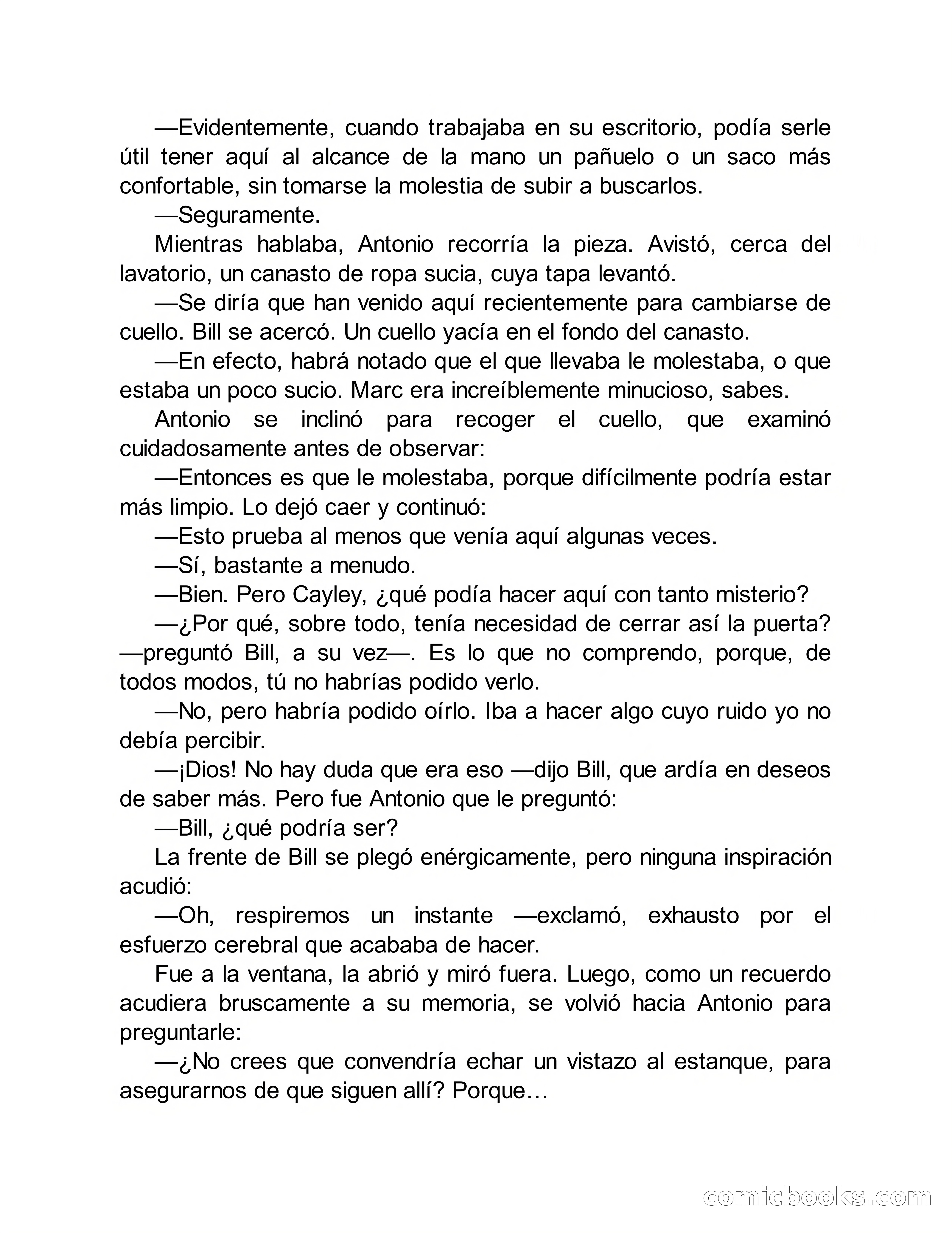 Círculo del Crimen: El Misterio de la Casa Roja — page 126 of 239