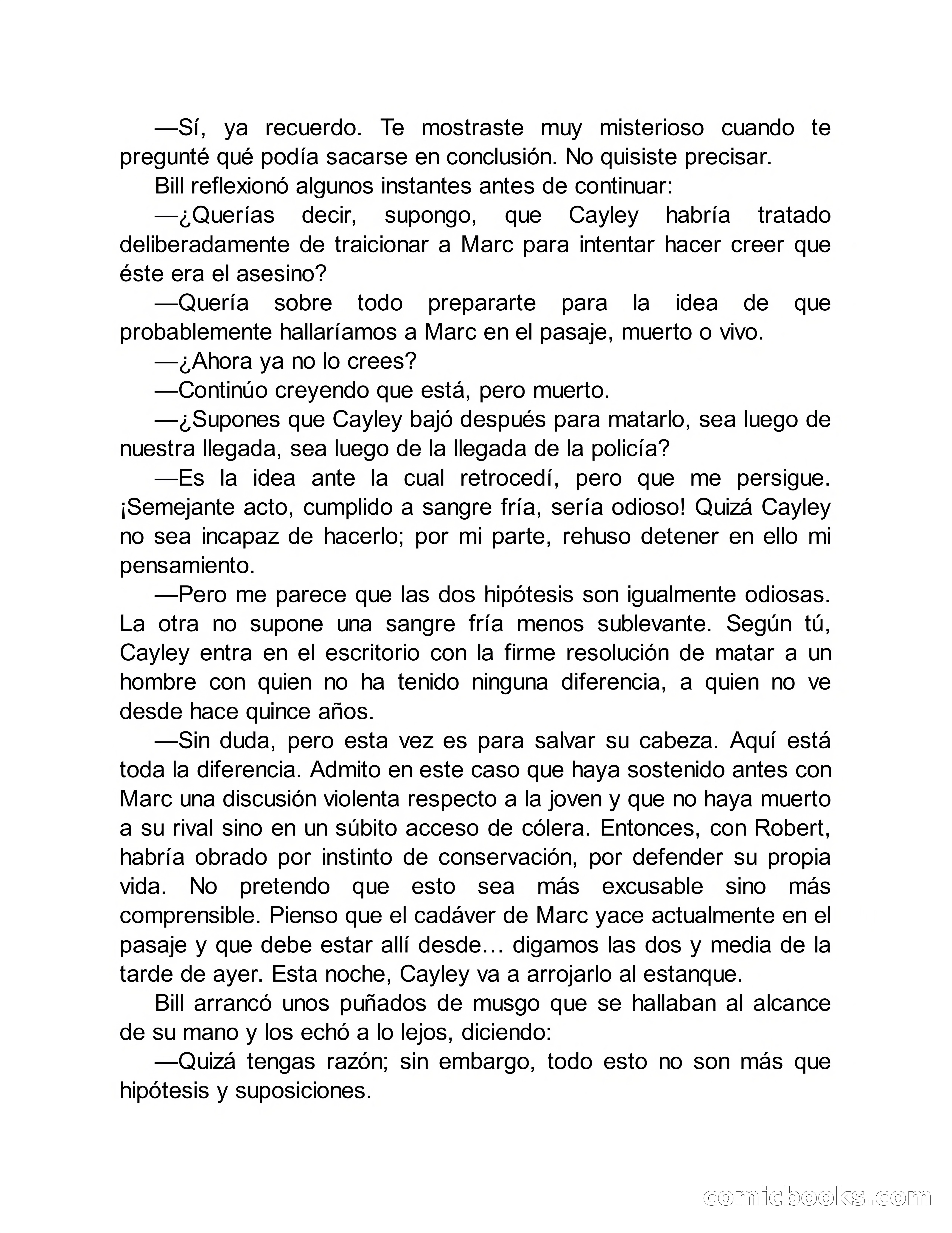 Círculo del Crimen: El Misterio de la Casa Roja — page 159 of 239