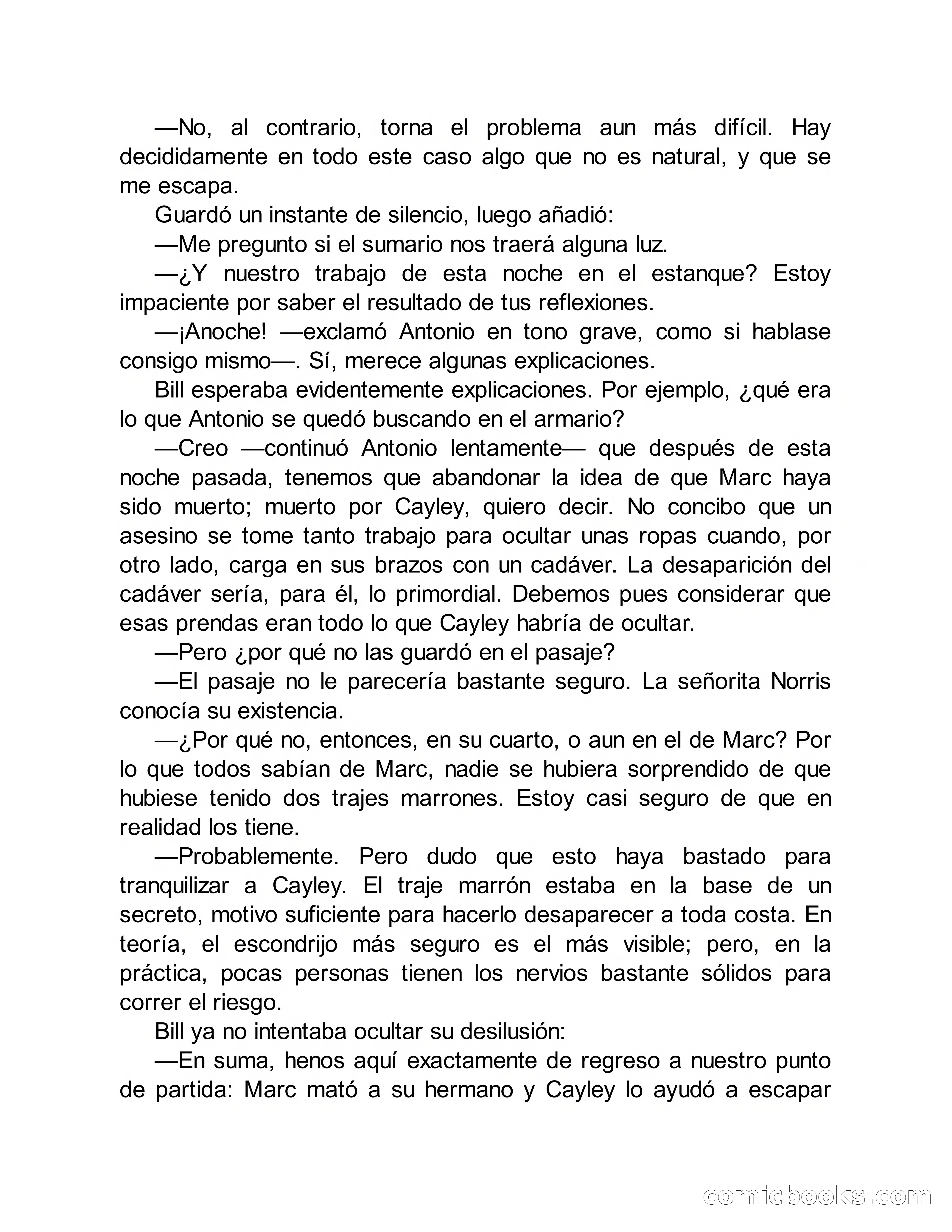 Círculo del Crimen: El Misterio de la Casa Roja — page 190 of 239