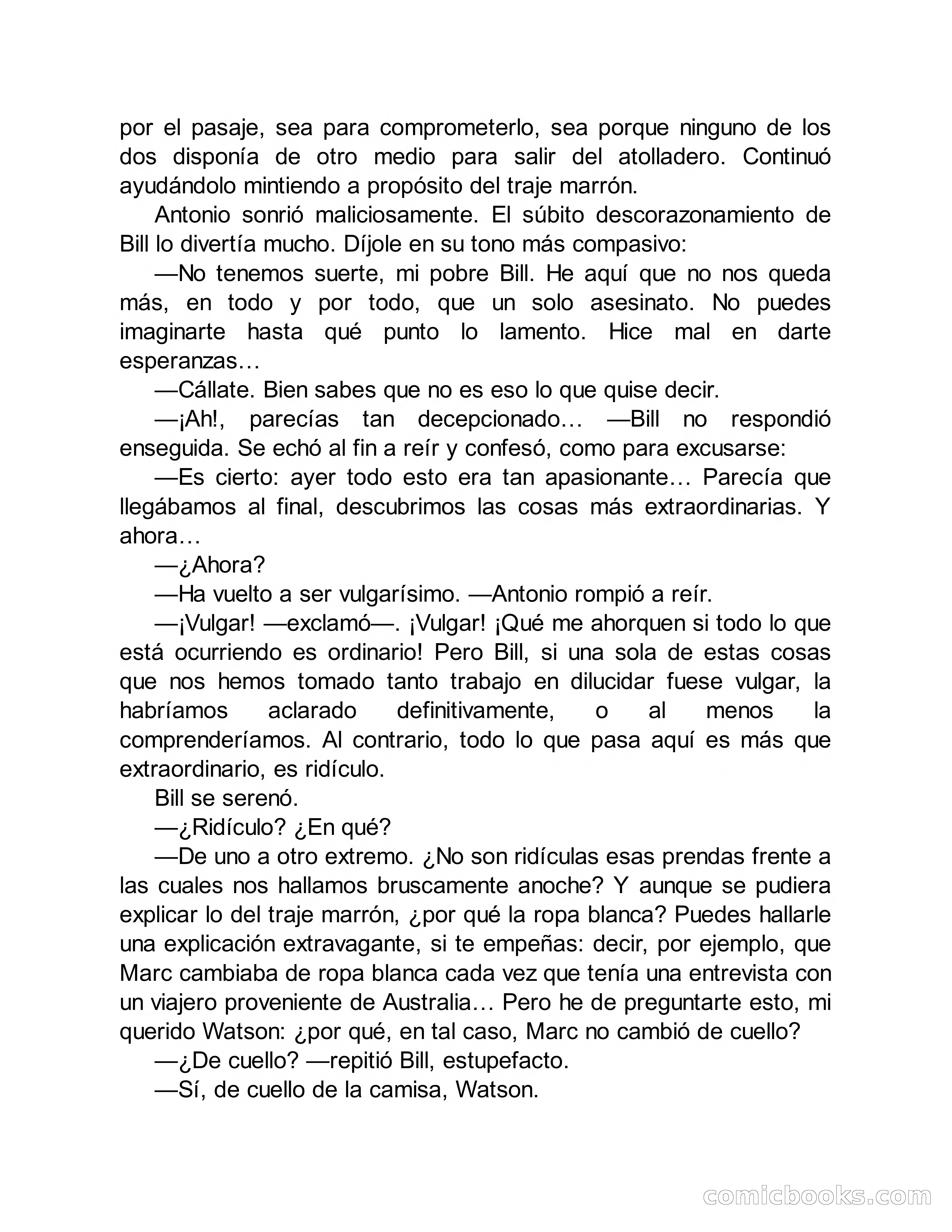 Círculo del Crimen: El Misterio de la Casa Roja — page 191 of 239