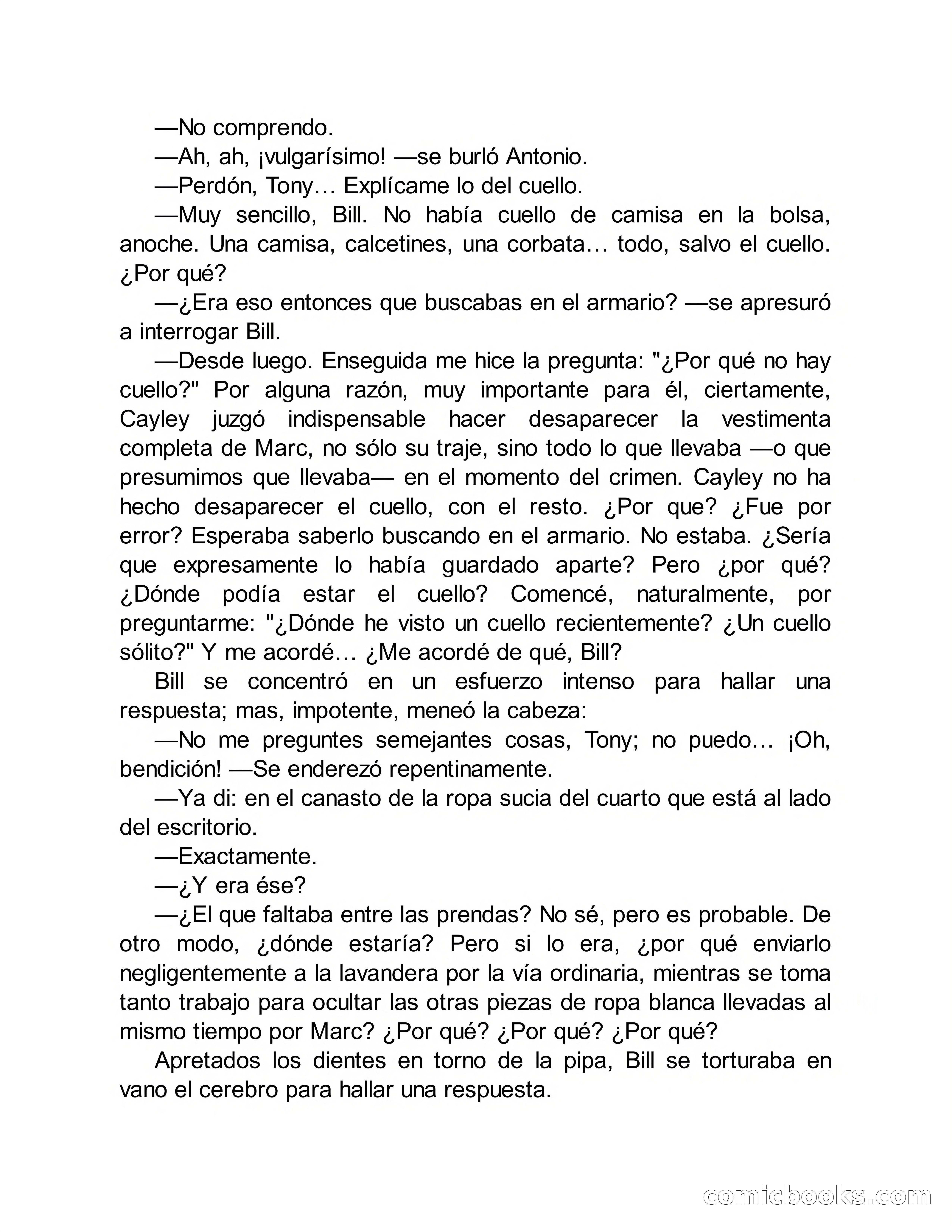 Círculo del Crimen: El Misterio de la Casa Roja — page 192 of 239