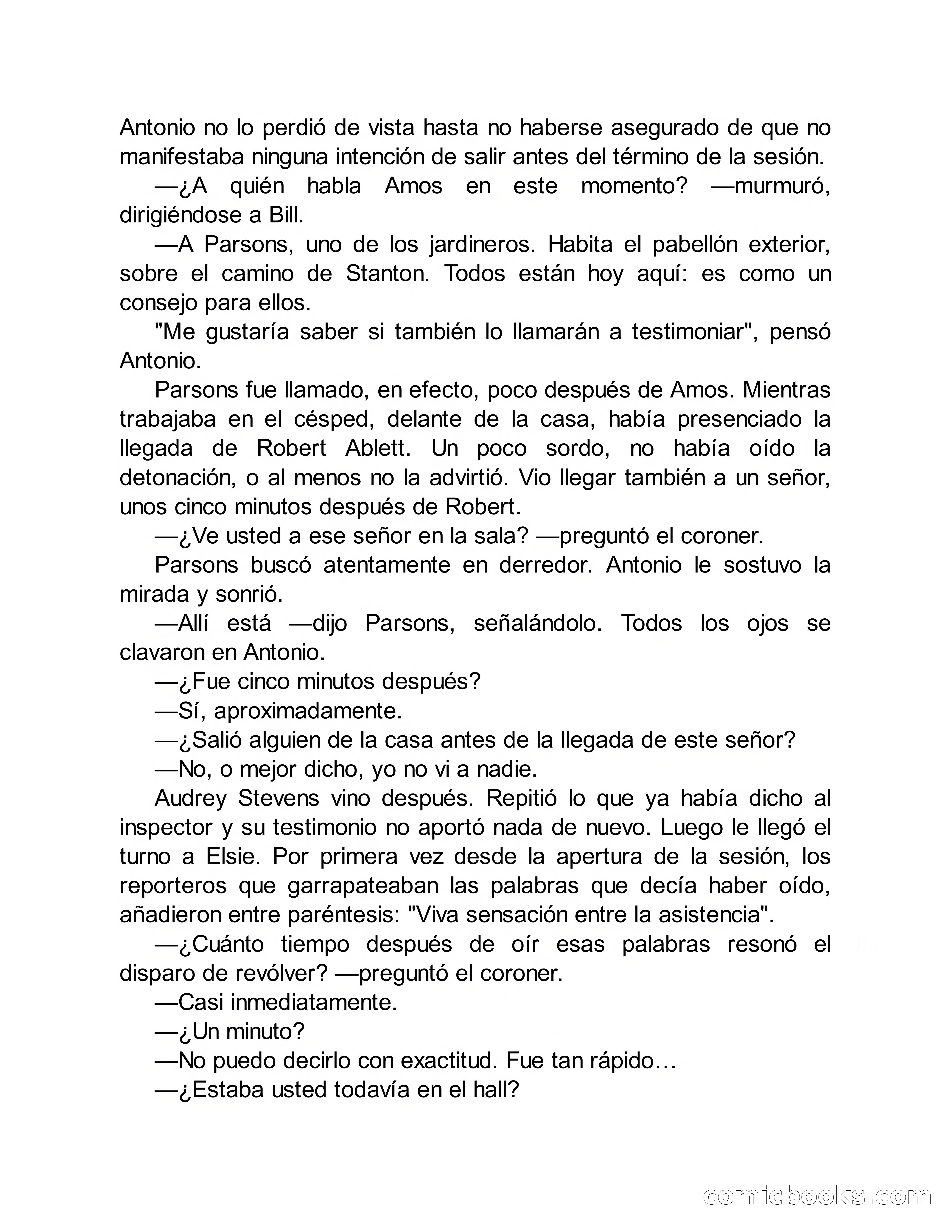 Círculo del Crimen: El Misterio de la Casa Roja — page 197 of 239
