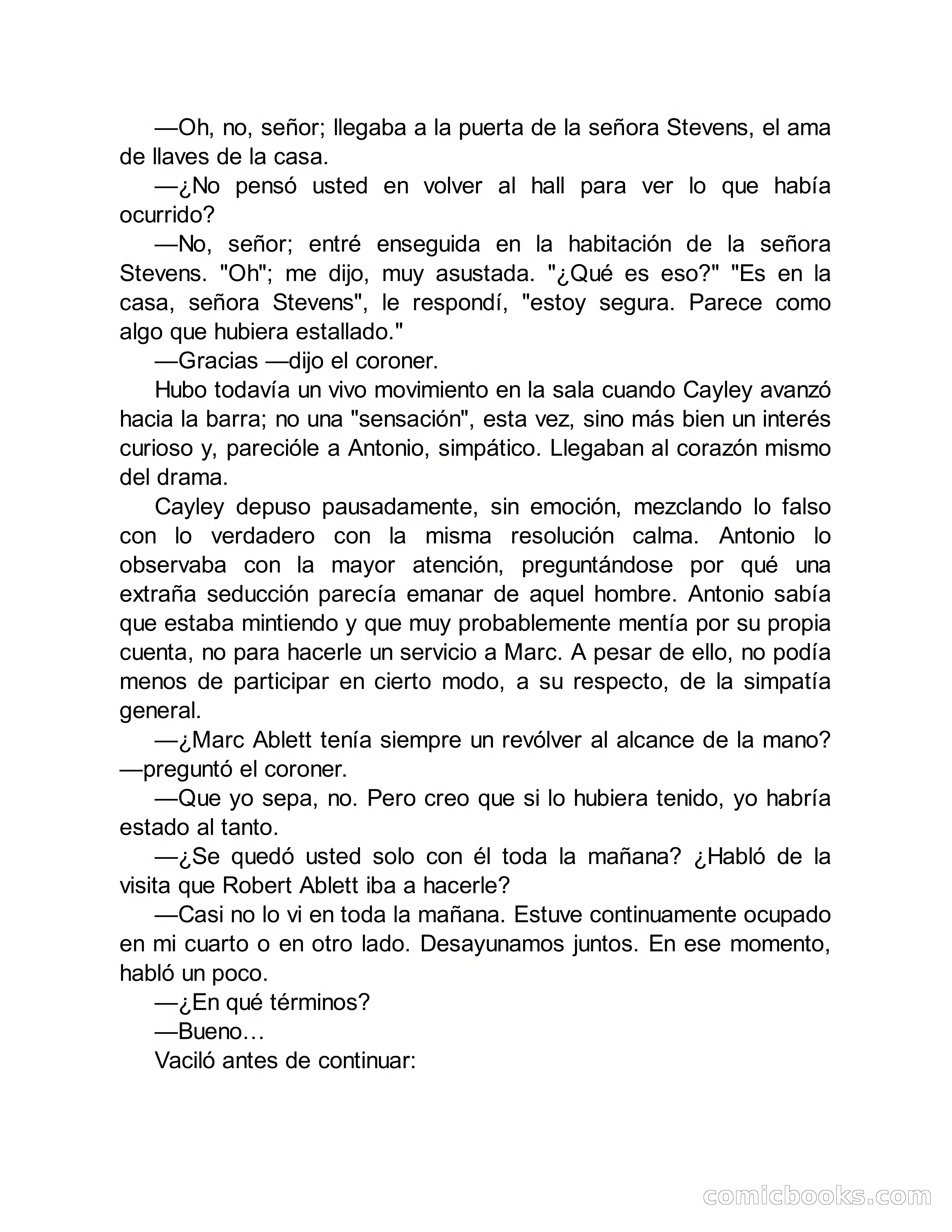 Círculo del Crimen: El Misterio de la Casa Roja — page 198 of 239
