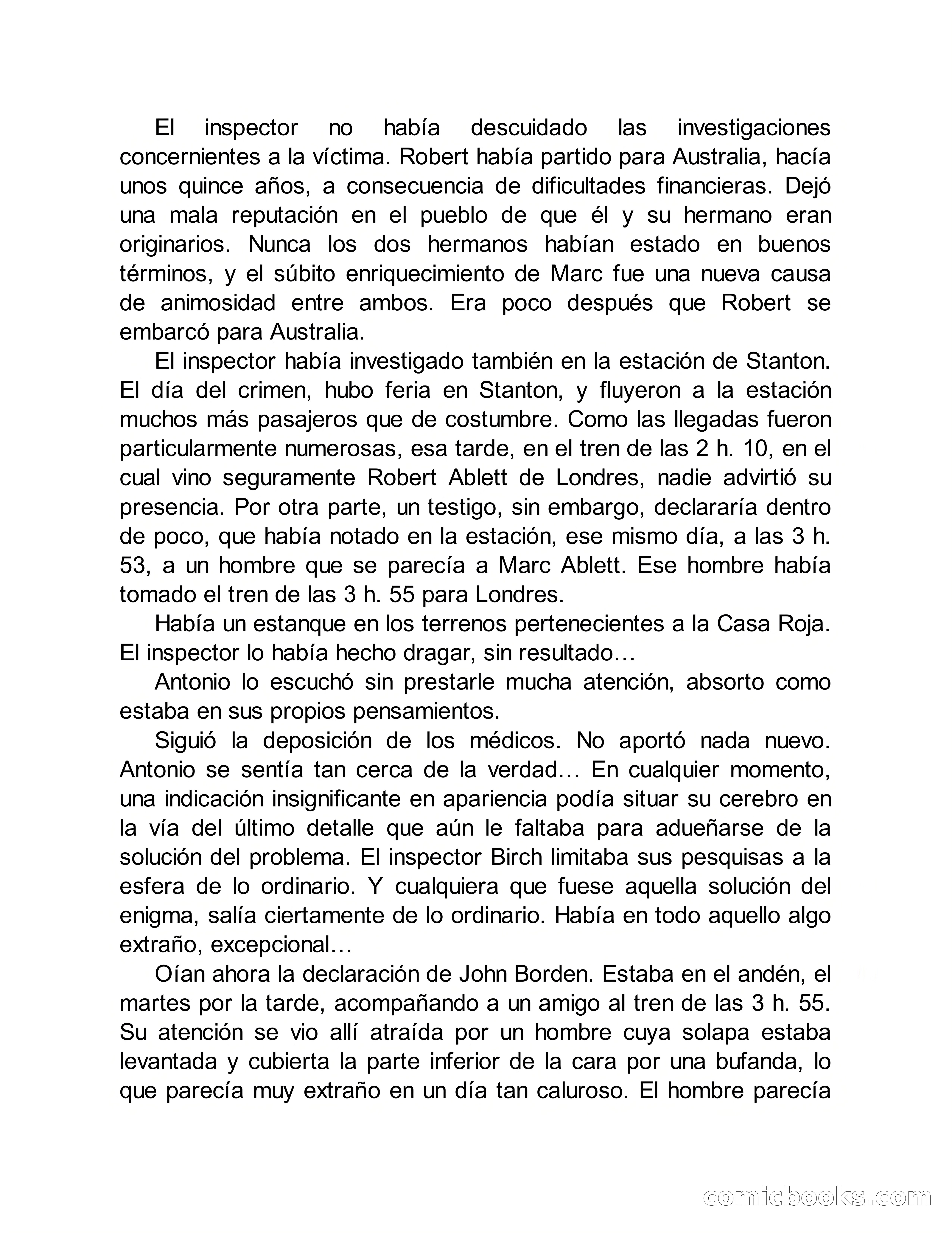 Círculo del Crimen: El Misterio de la Casa Roja — page 202 of 239
