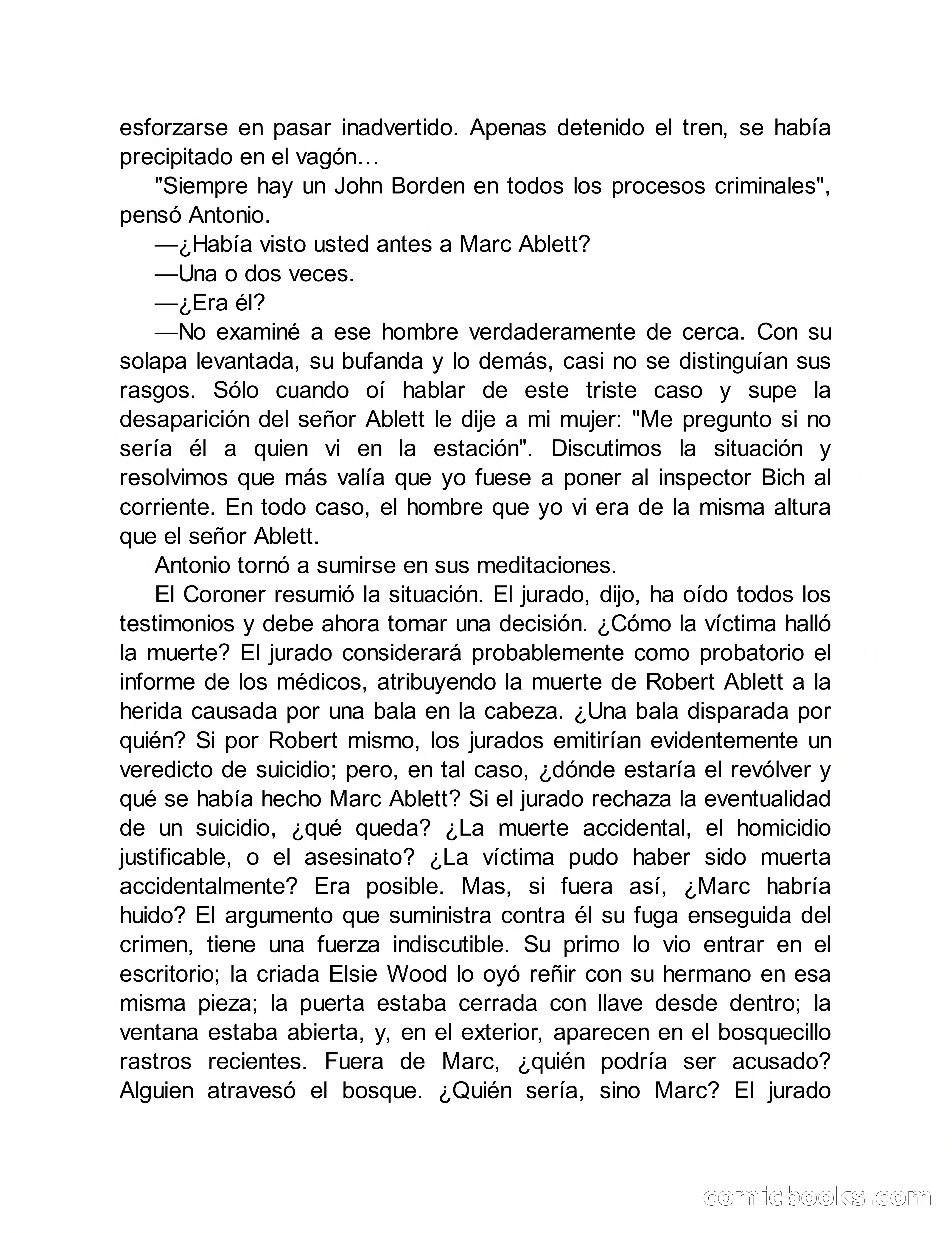 Círculo del Crimen: El Misterio de la Casa Roja — page 203 of 239