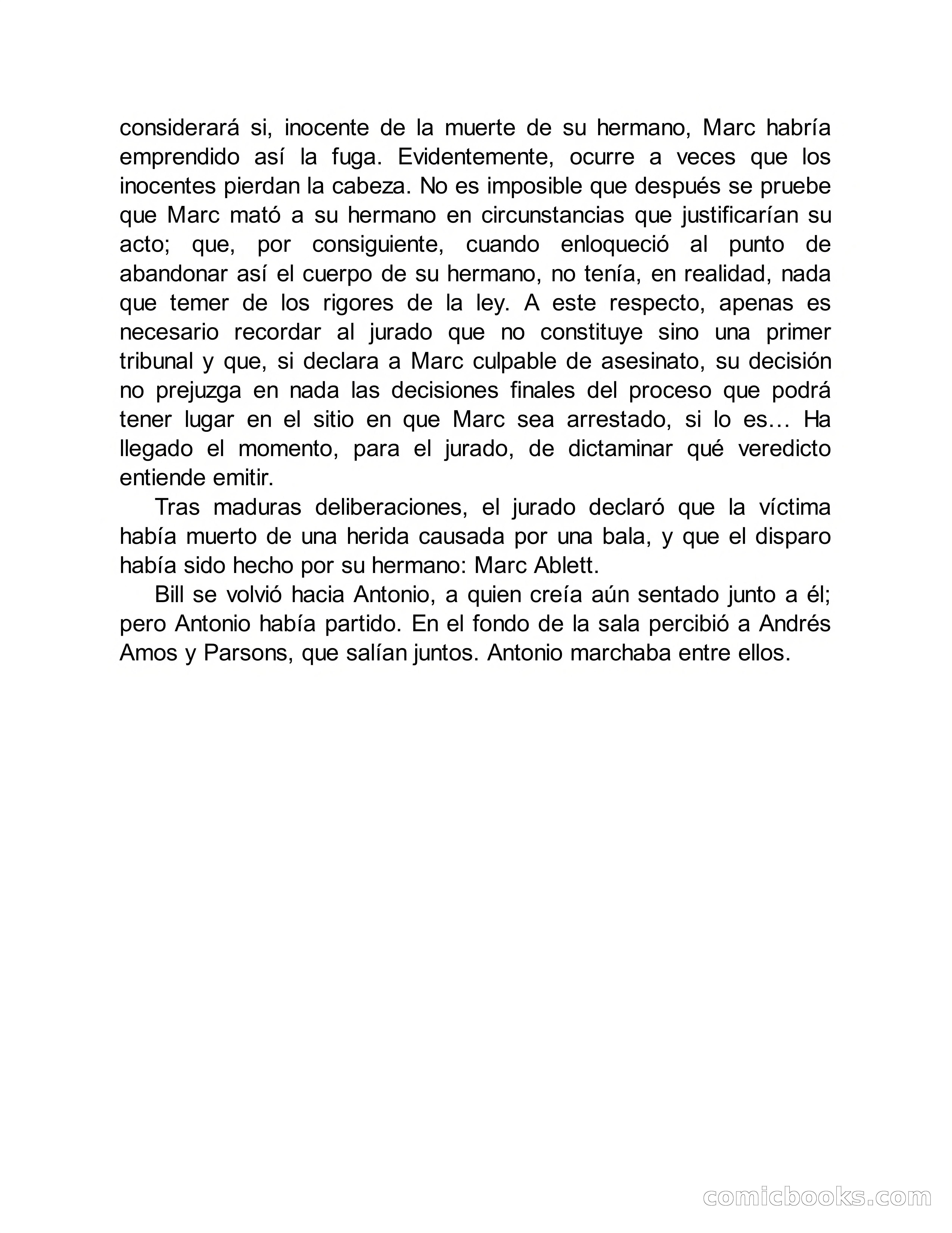 Círculo del Crimen: El Misterio de la Casa Roja — page 204 of 239