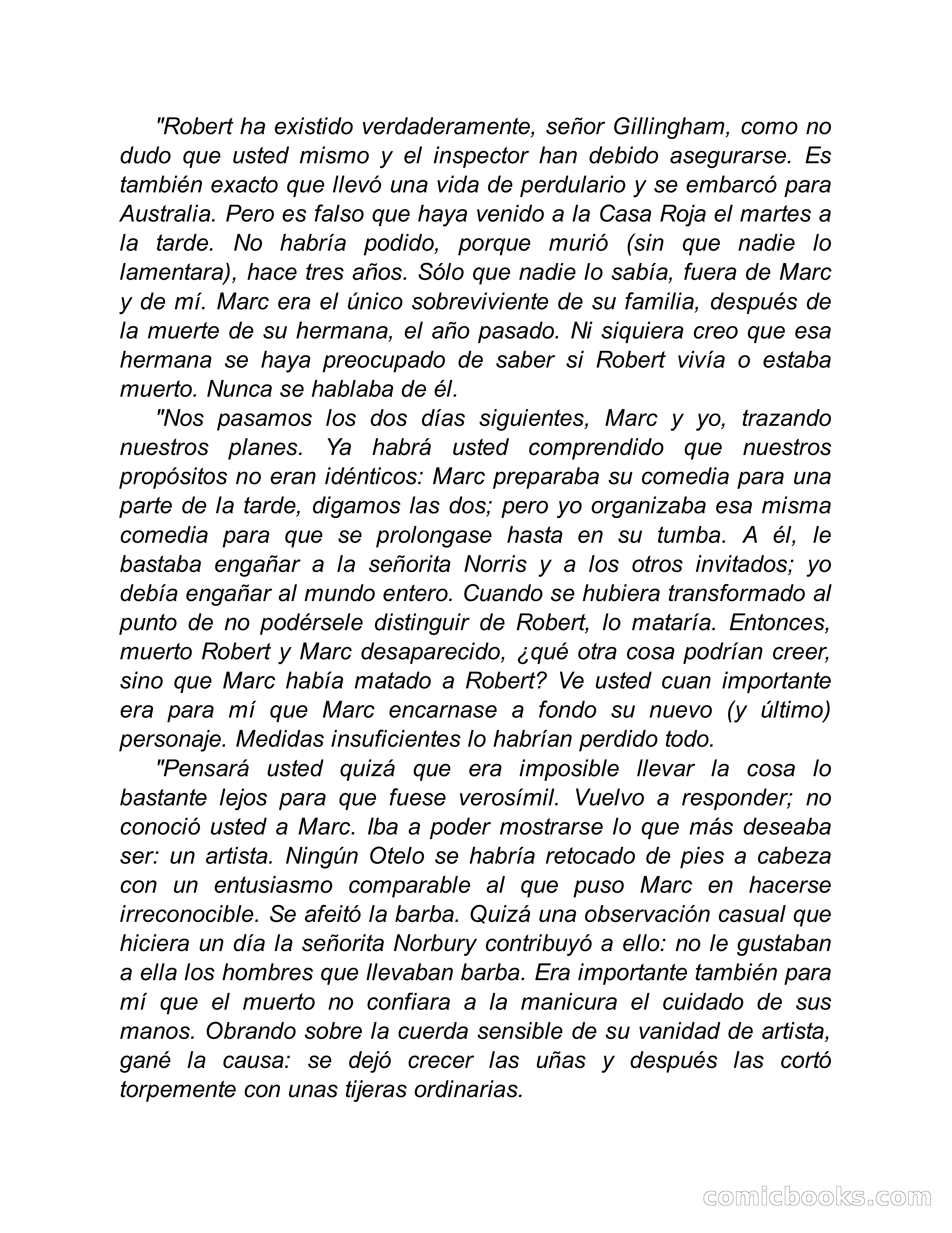 Círculo del Crimen: El Misterio de la Casa Roja — page 220 of 239