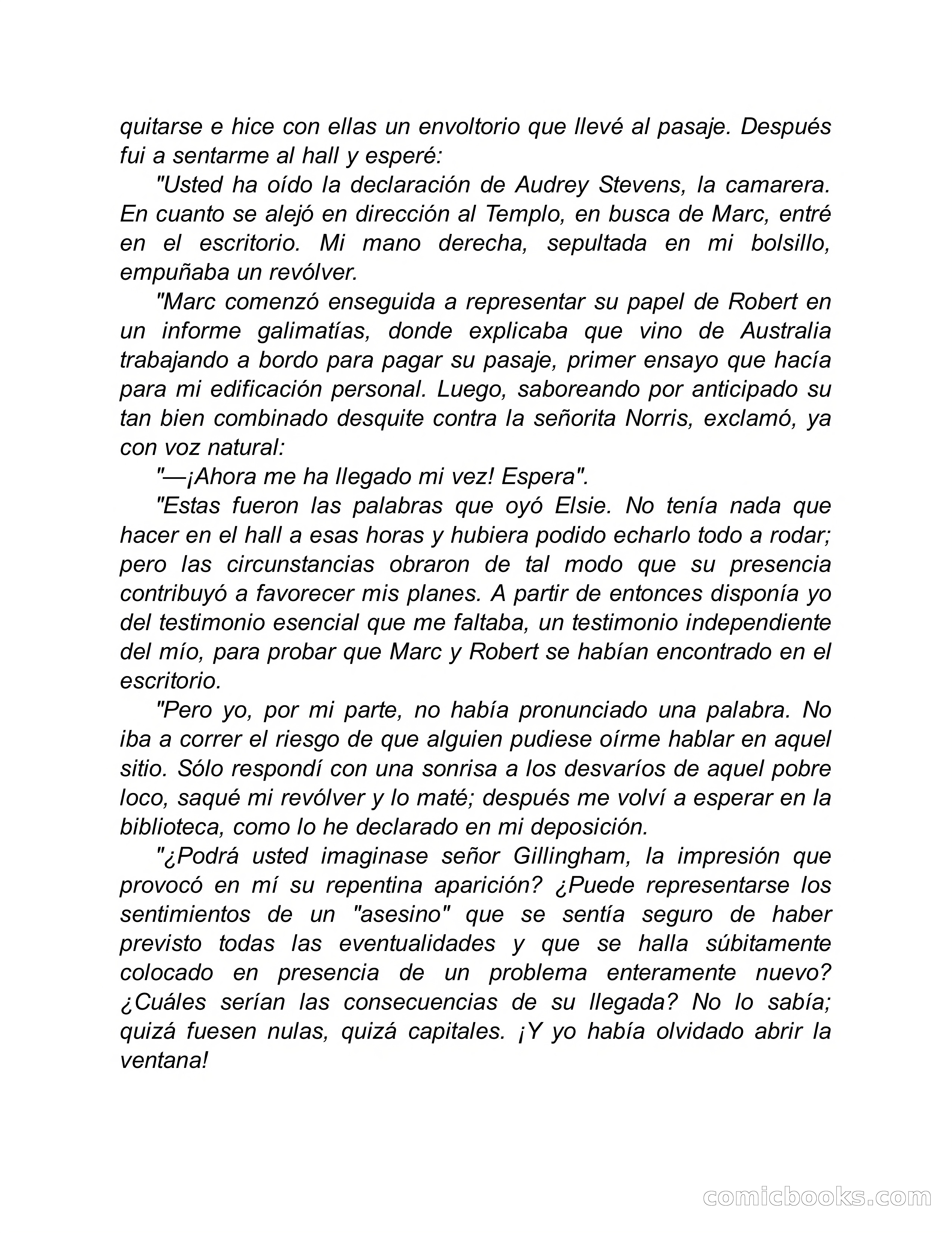 Círculo del Crimen: El Misterio de la Casa Roja — page 223 of 239