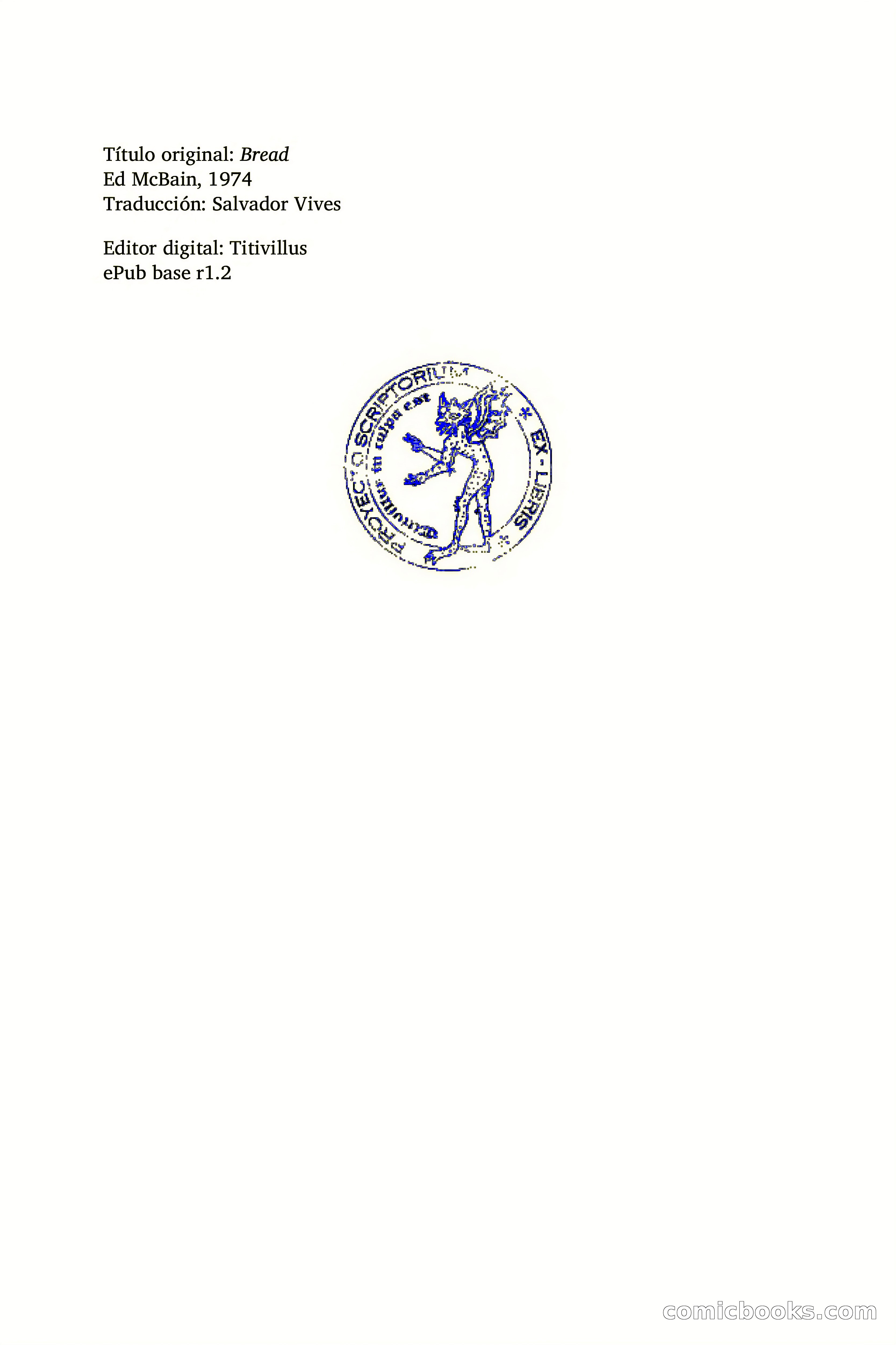 Circulo del Crimen: Todo por la Pasta — page 4 of 200