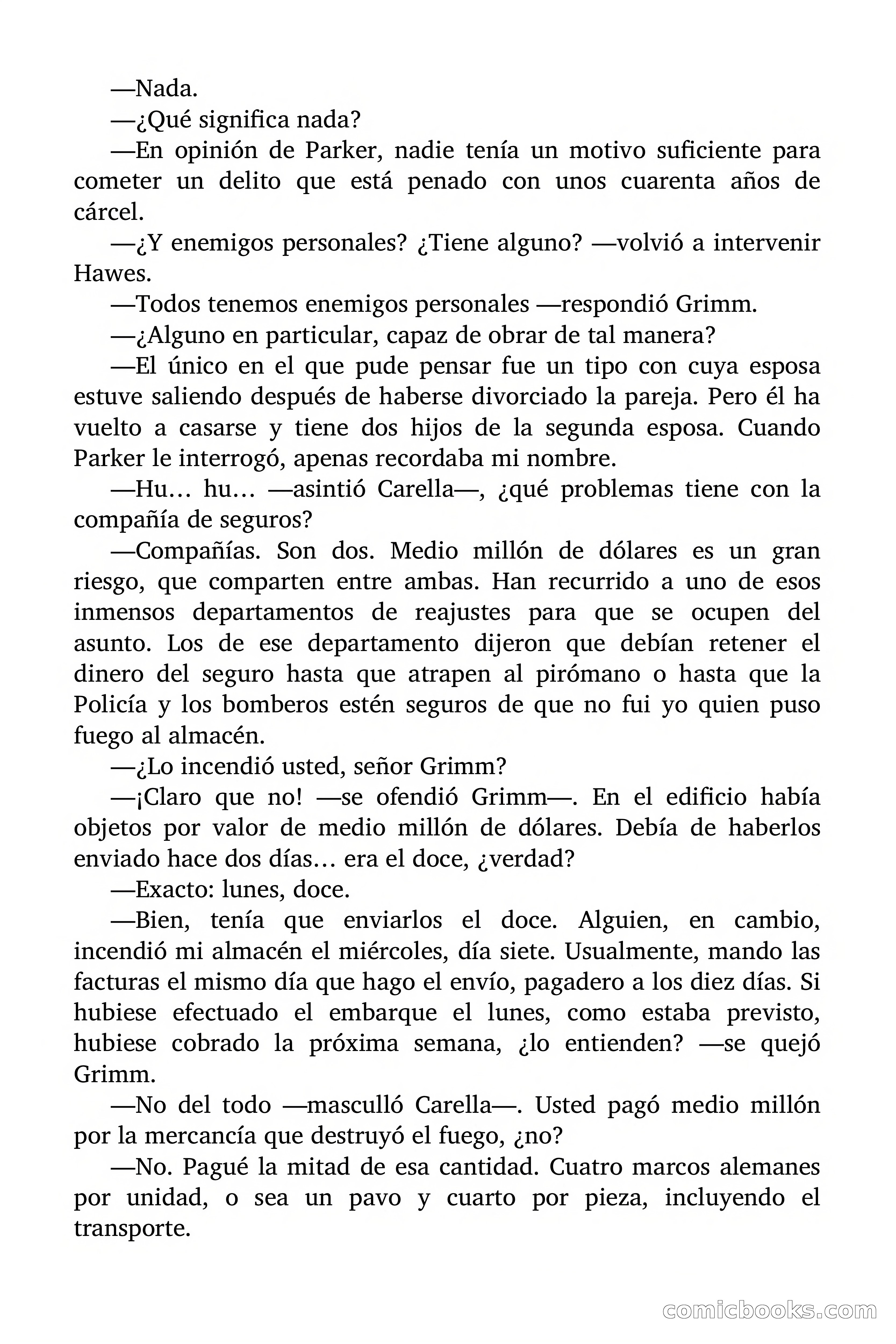 Circulo del Crimen: Todo por la Pasta — page 11 of 200