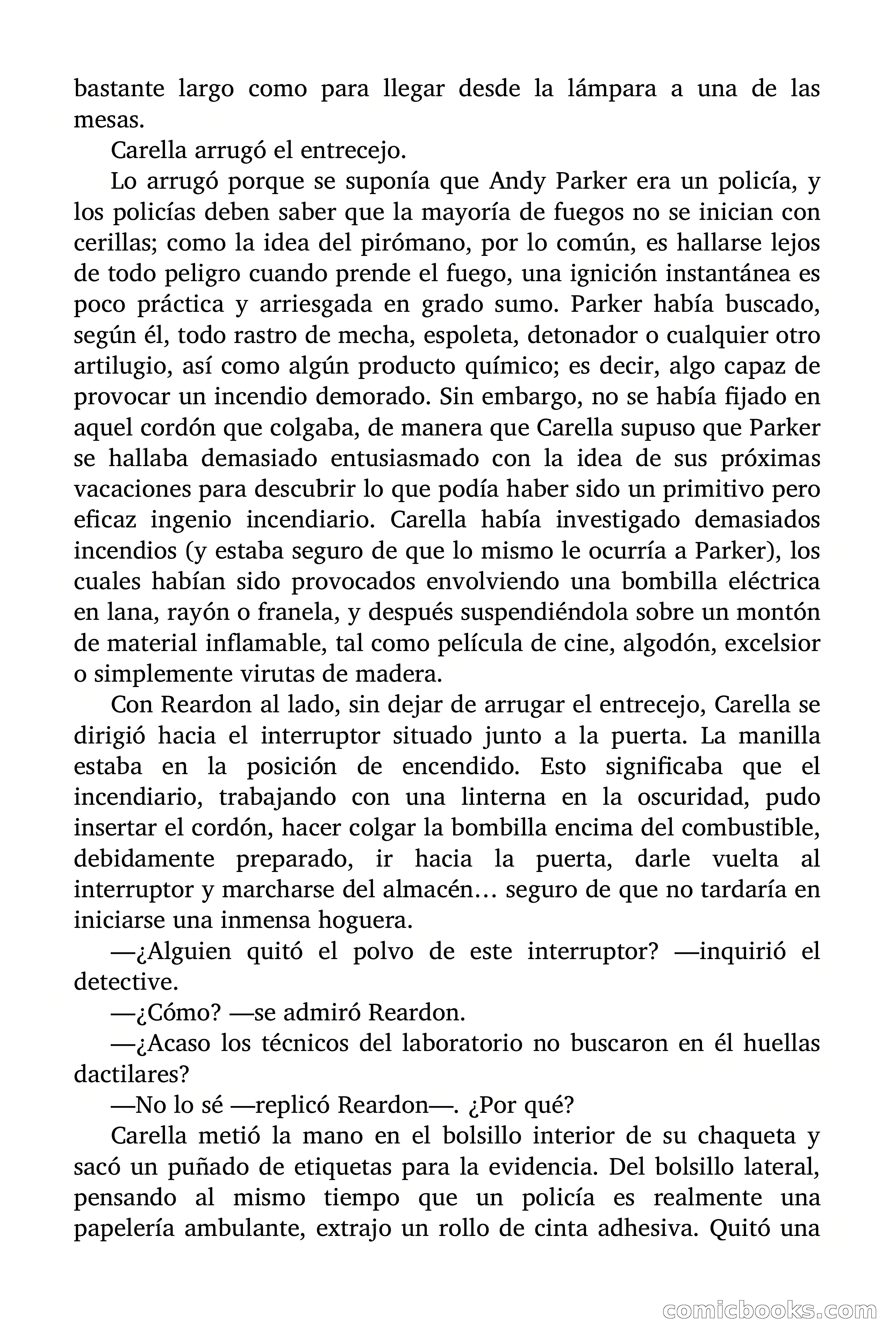 Circulo del Crimen: Todo por la Pasta — page 35 of 200