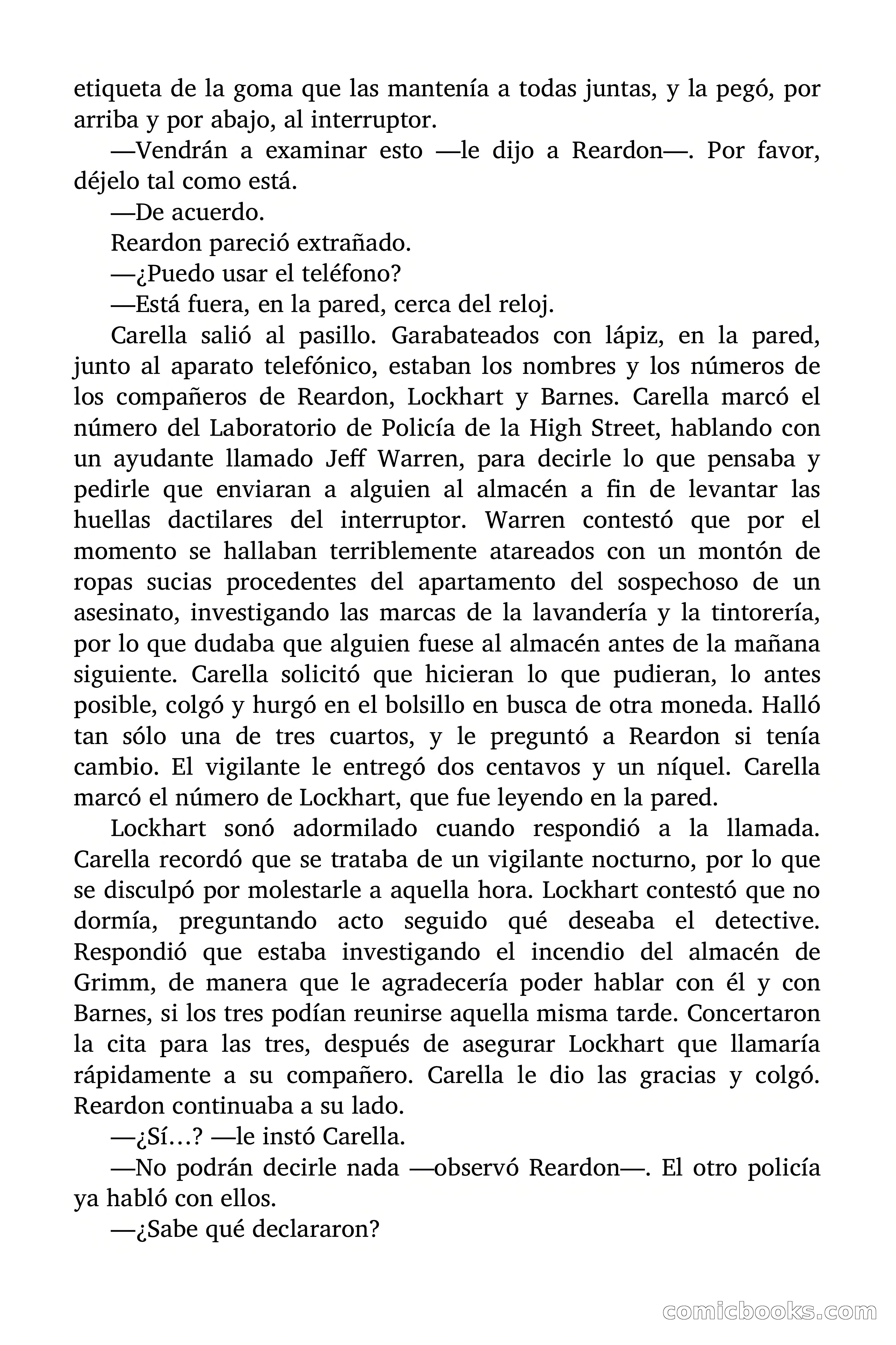 Circulo del Crimen: Todo por la Pasta — page 36 of 200