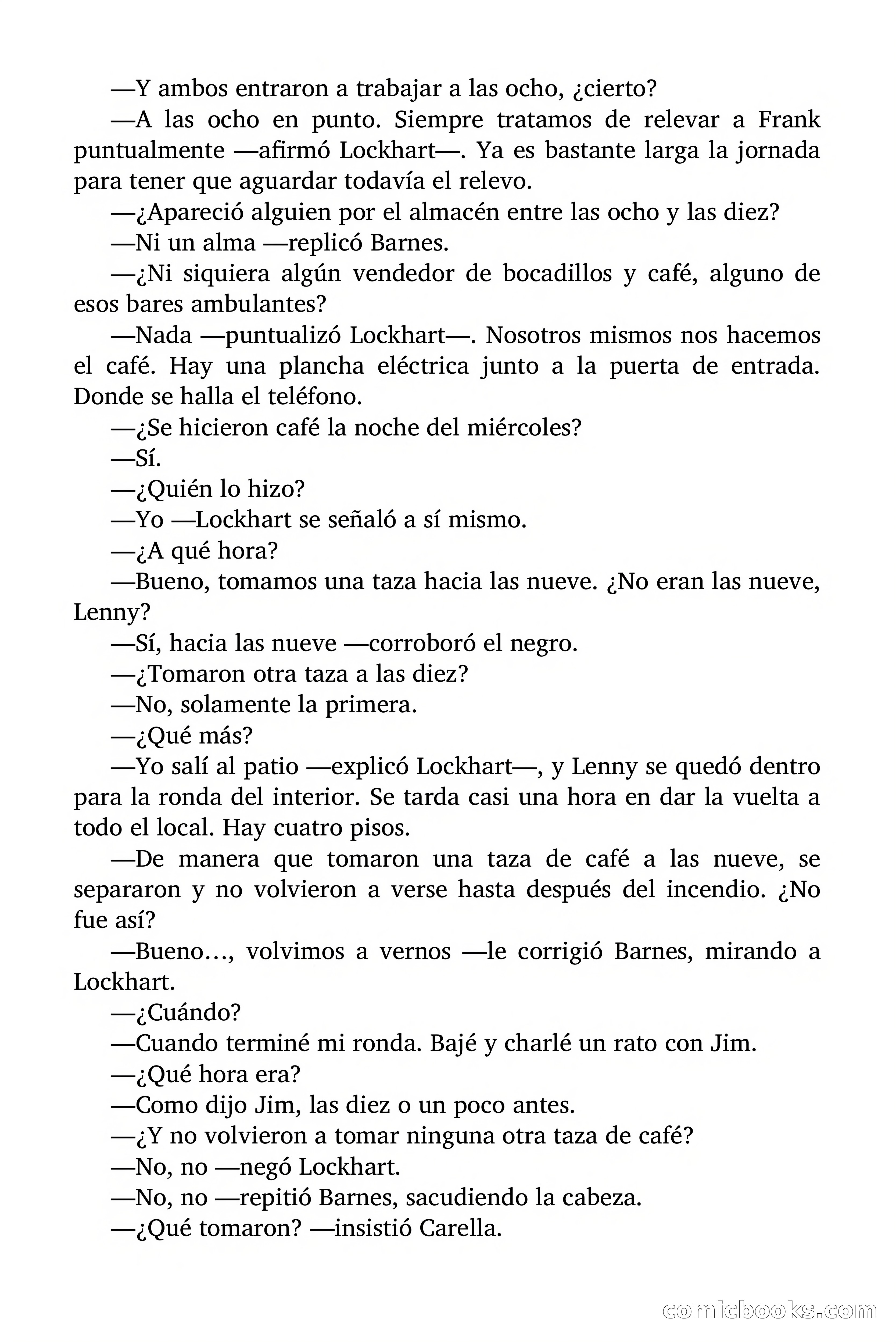 Circulo del Crimen: Todo por la Pasta — page 40 of 200
