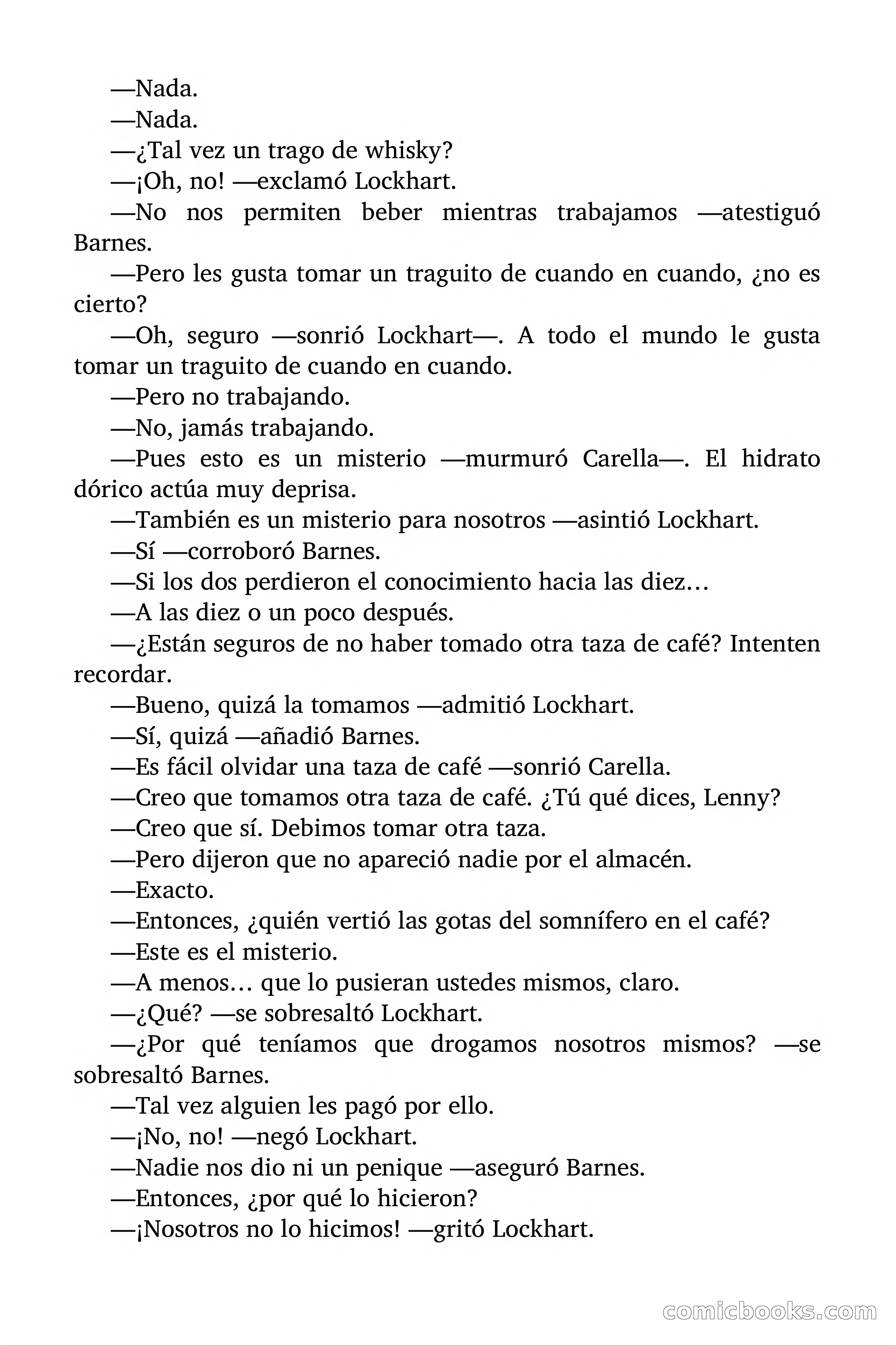 Circulo del Crimen: Todo por la Pasta — page 41 of 200