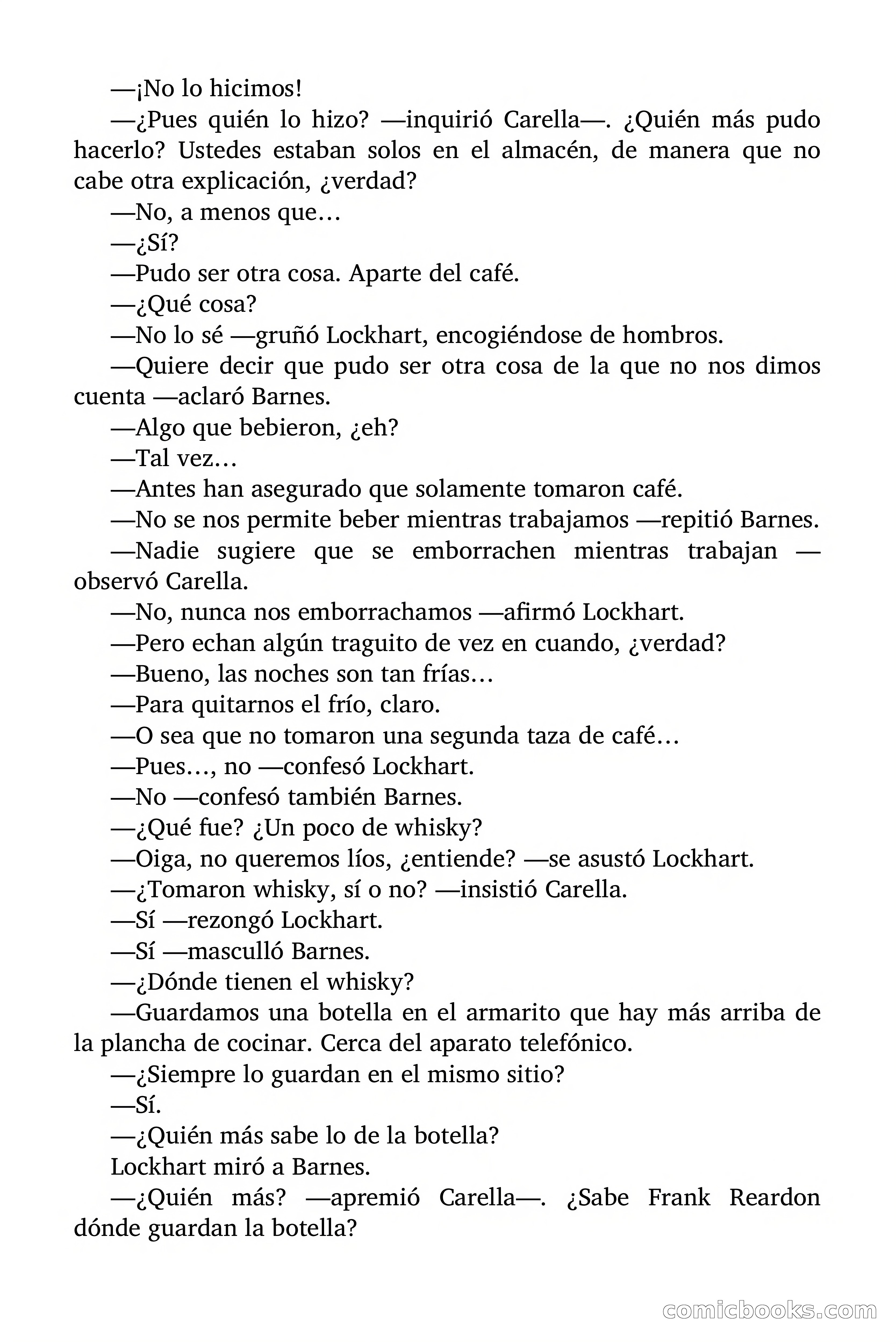 Circulo del Crimen: Todo por la Pasta — page 42 of 200